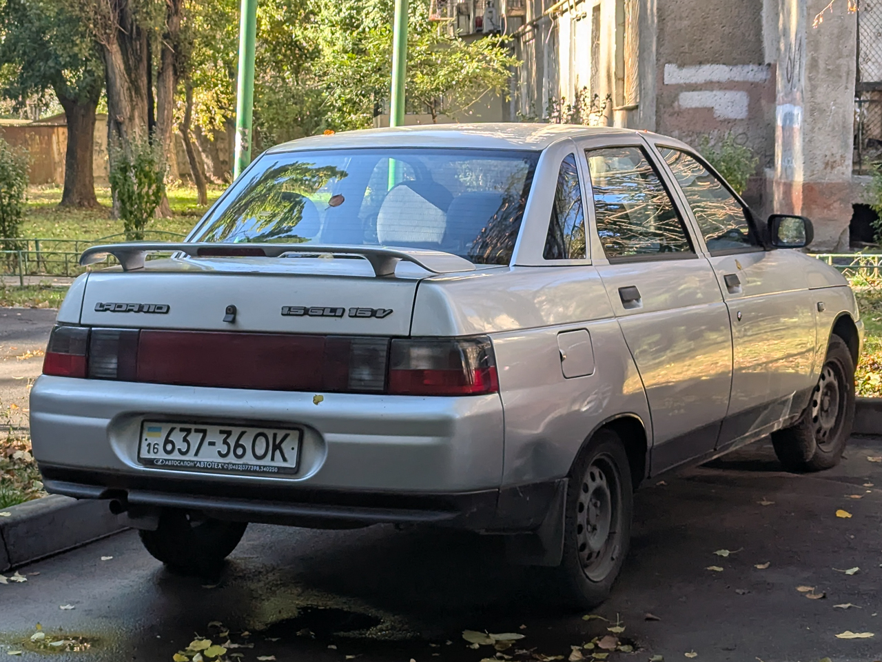 16 637-36 OK, Lada (VAZ) 2110 2110 Sedan, 1995–2007 (–2014 for others)