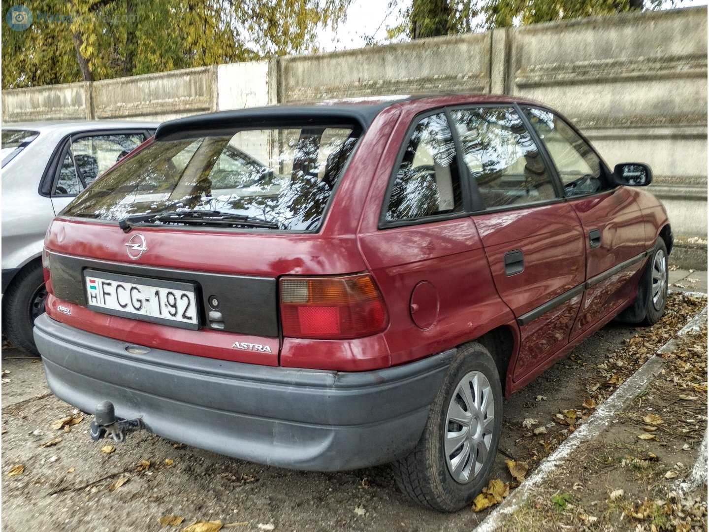 FCG-192, Opel Astra 1st gen 5-door Hatch (F; T92), 1991–1998 (–2002 for Eastern Europe)