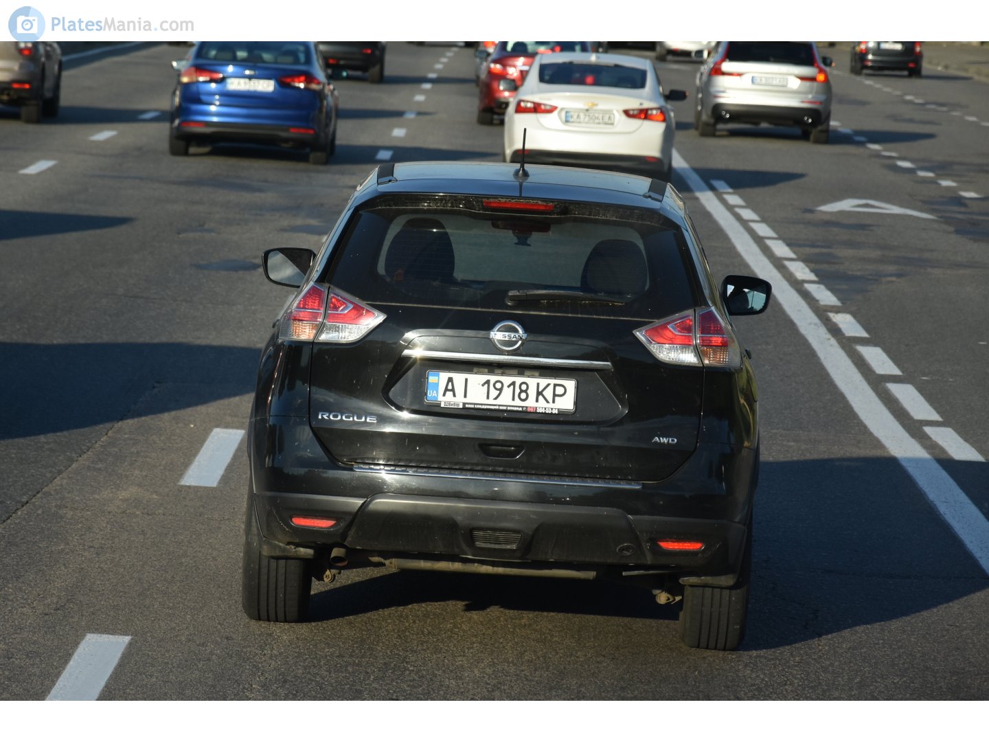 AI 1918 KP, Nissan Rogue 2nd gen (T32), 2013–2016