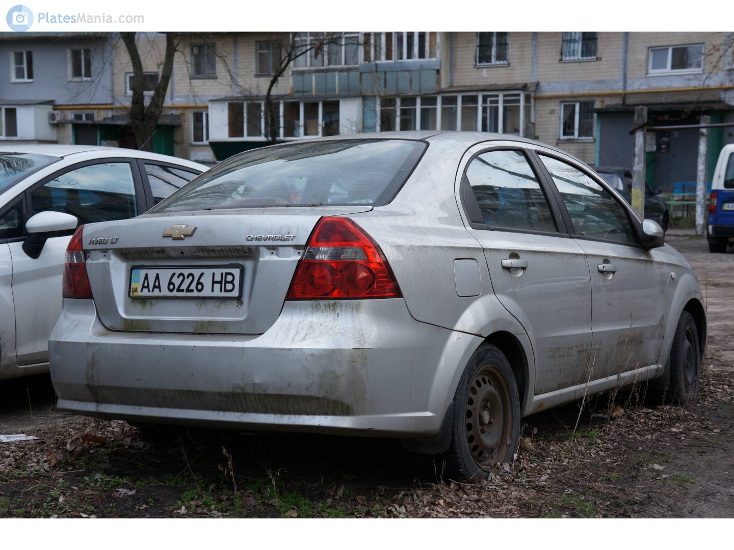 AA 6226 HB, Chevrolet Aveo 1st gen Sedan (T250), facelift, 2006–2016