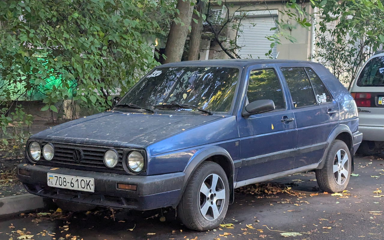 16 708-61 OK, Volkswagen Golf 2nd gen 5-door Hatch (19/1G), 1983–1992