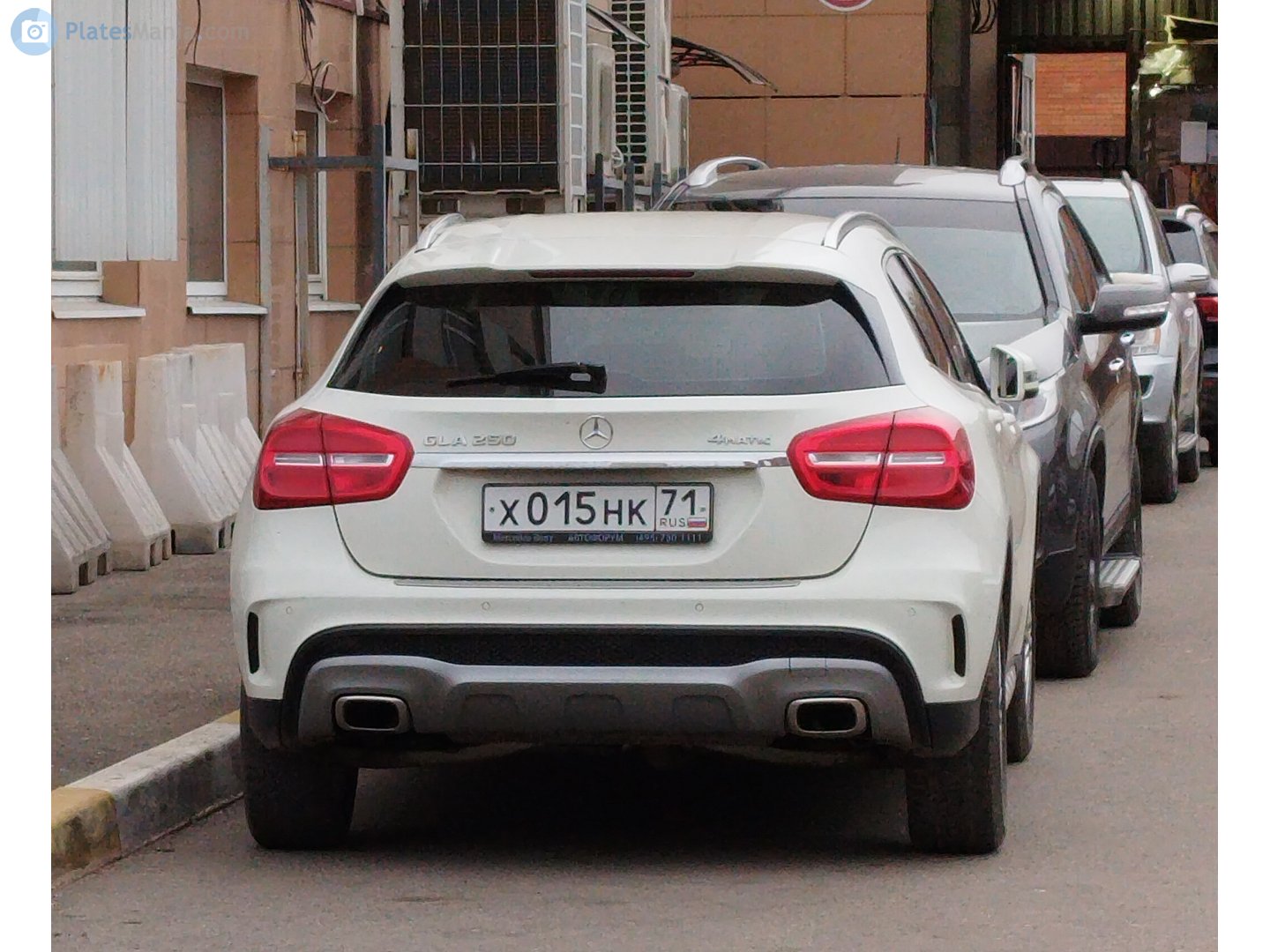 х 015 нк 71, Mercedes-Benz GLA-Klasse 