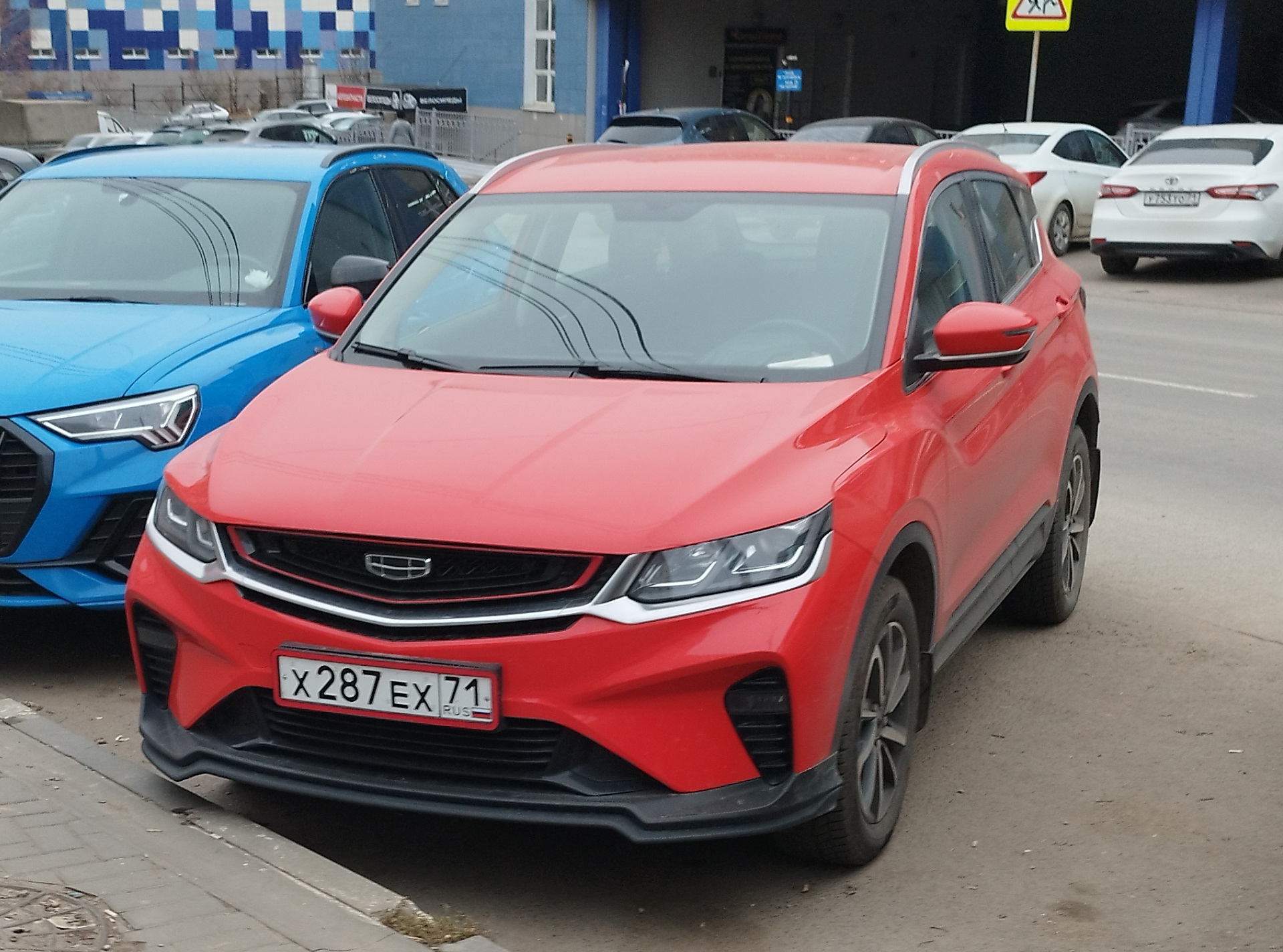 х 287 ех 71, Geely Coolray 1st gen (SX11), 2019–