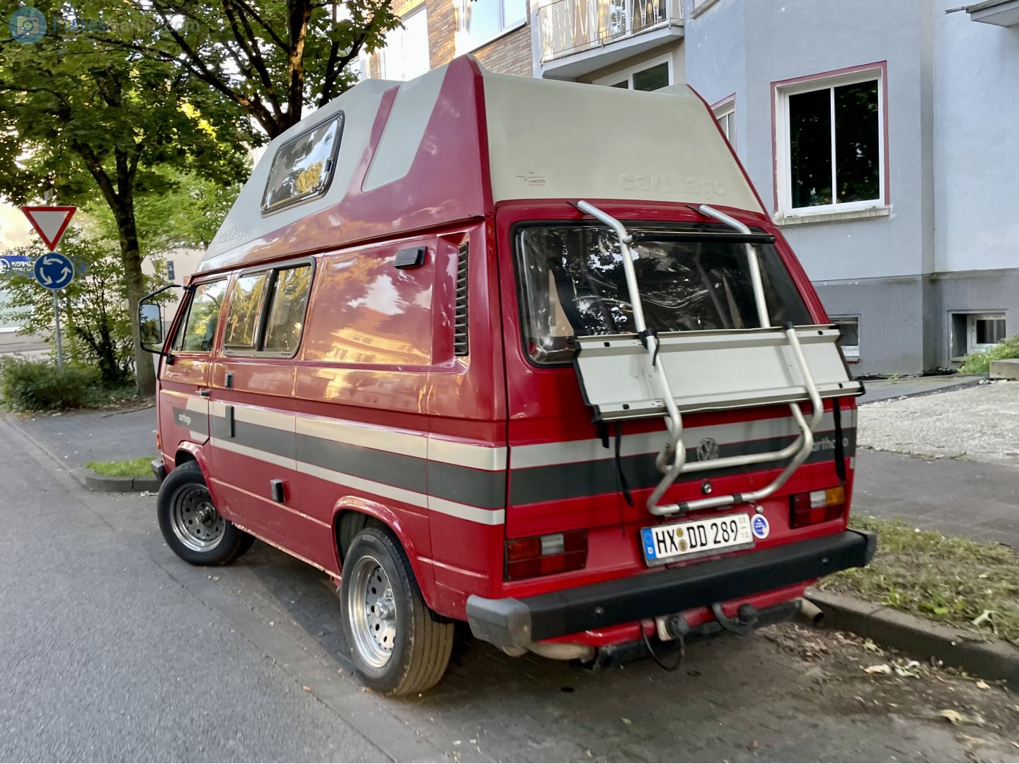 HX DD 289 (03/10), Volkswagen Transporter 3rd gen Highroof Van (T3), 1979–1992