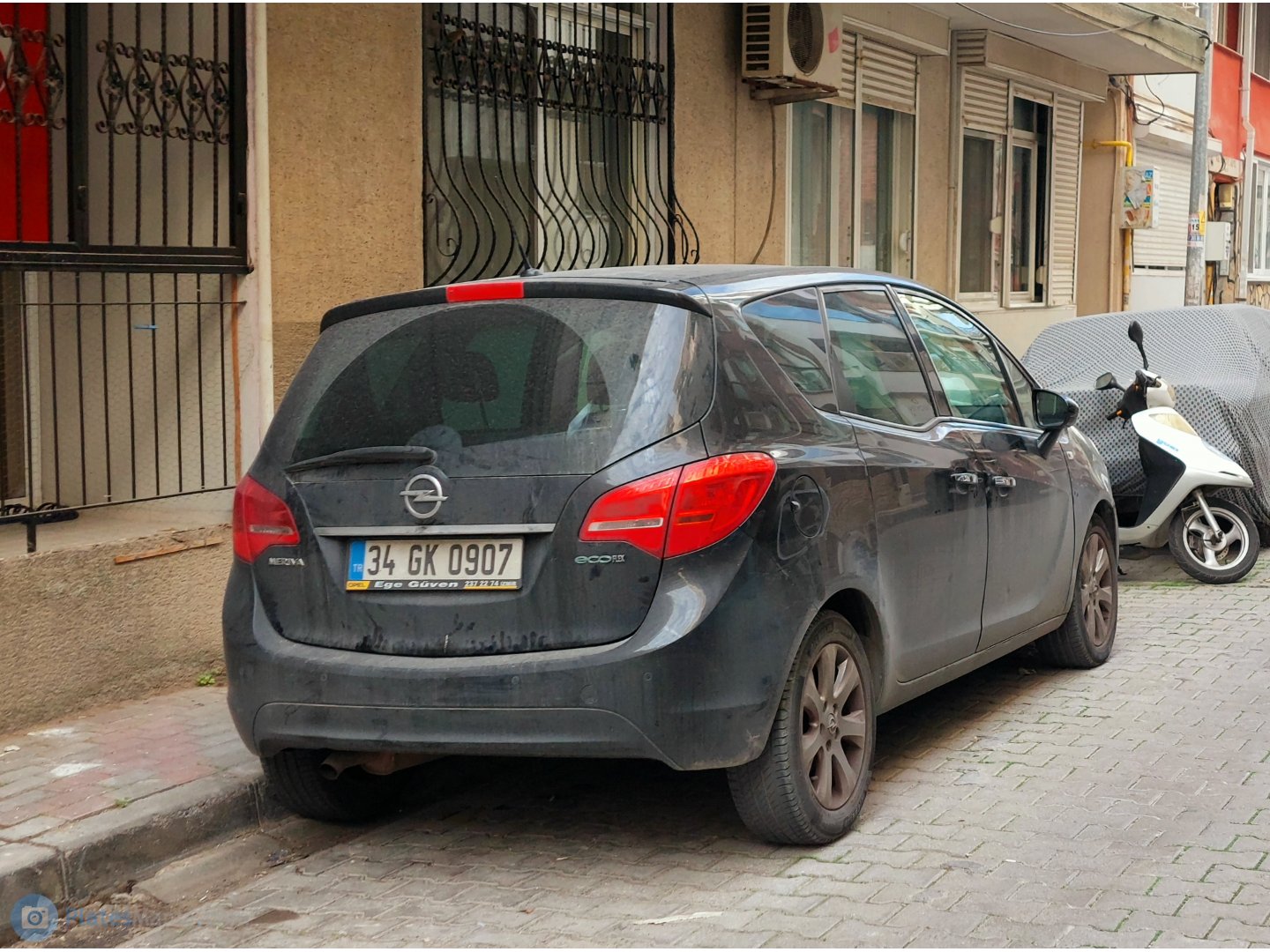 34 GK 0907, Opel Meriva 2nd gen (B; S10), 2010–2017