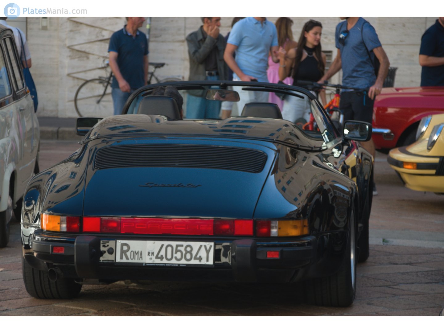 Roma 40584Y, Porsche 911 2nd gen Speedster (930, G-Modell), 1989