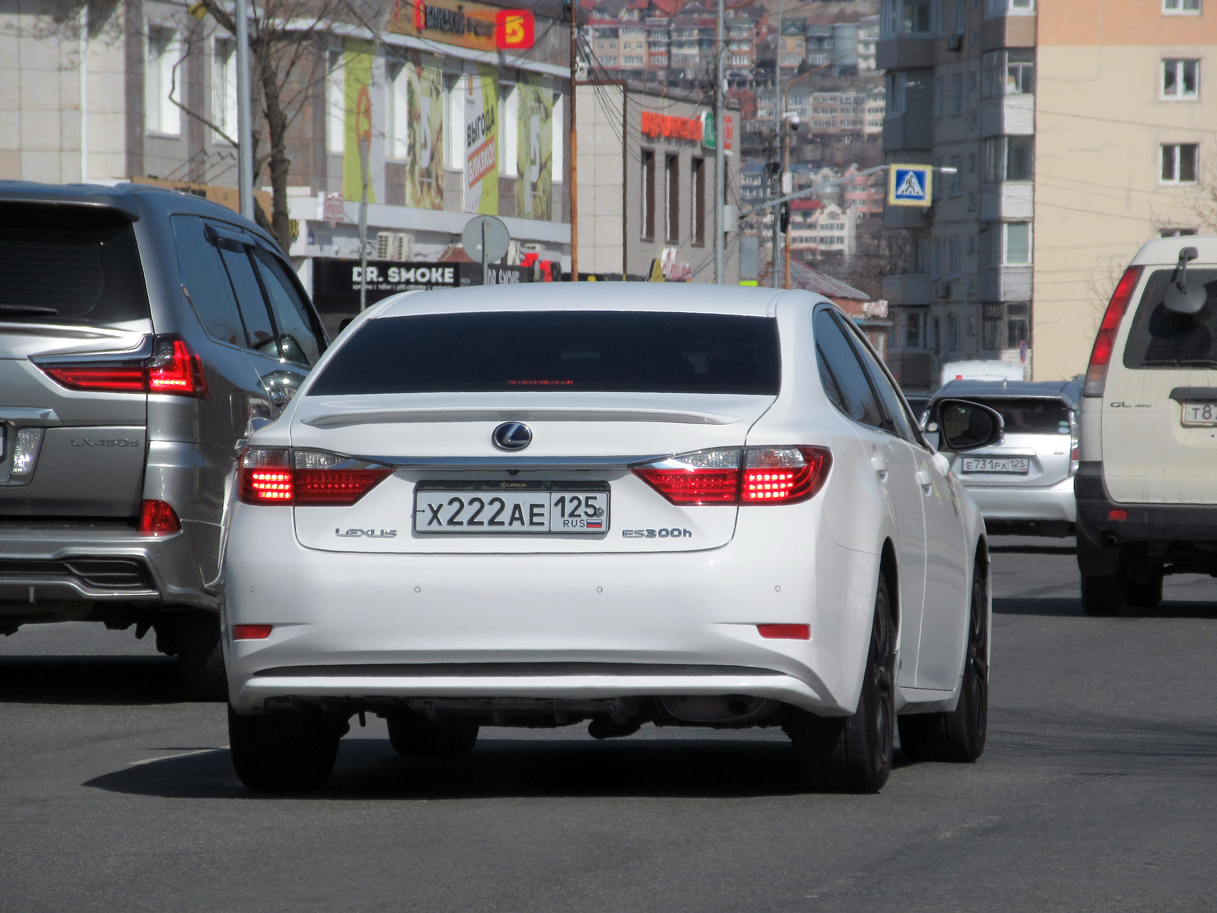 х 222 ае 125, Lexus ES 6th gen (XV60), 2012–2018