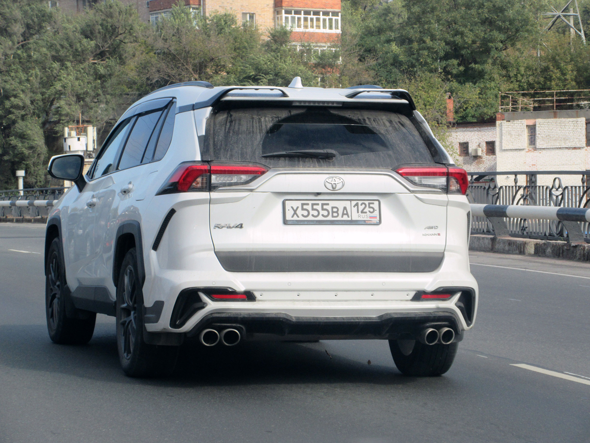 х 555 ва 125, Toyota RAV4 5th gen (XA50), 2018–