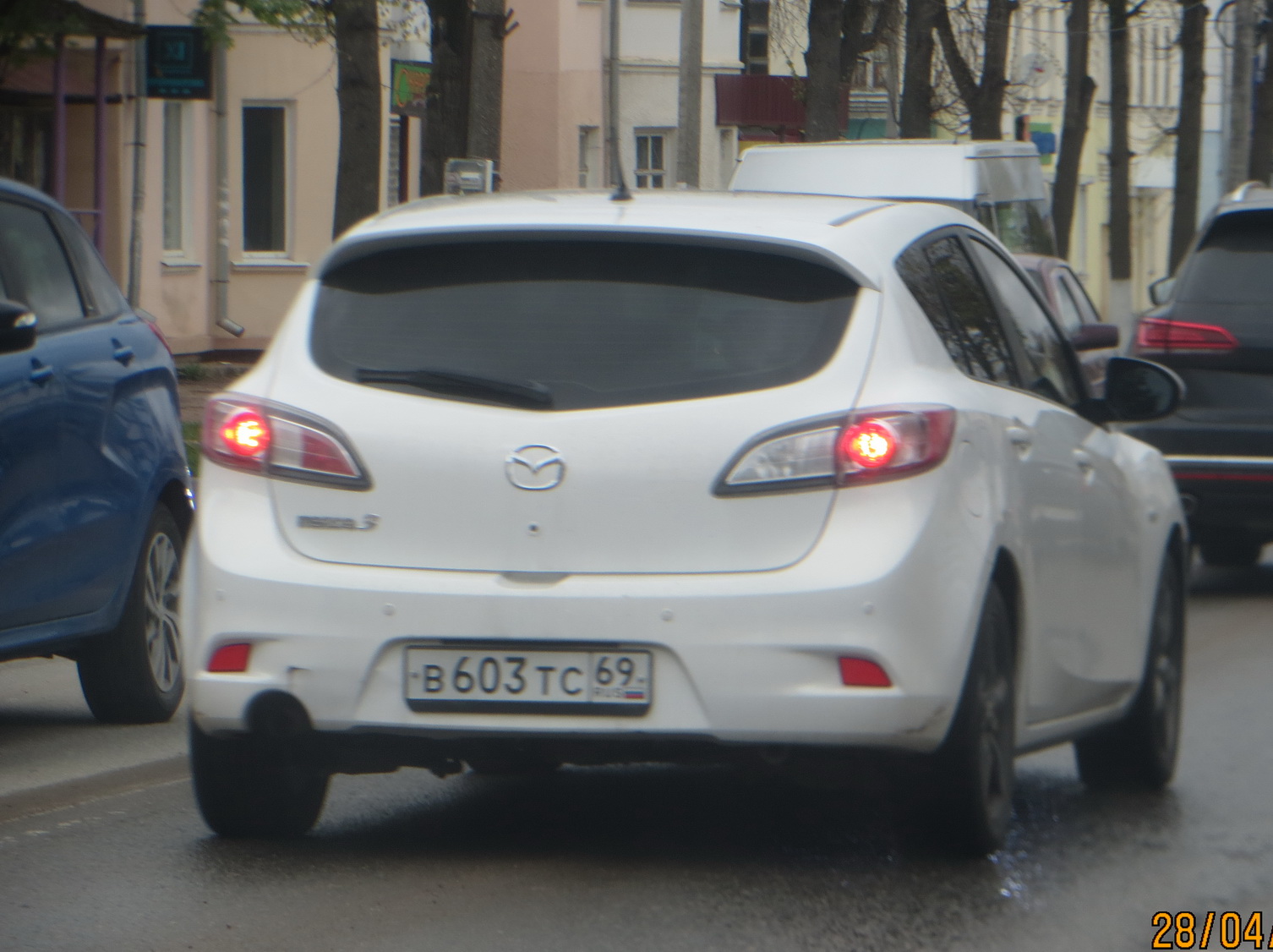 в 603 тс 69, Mazda 3 2nd gen Hatch (BL), 2009–2013