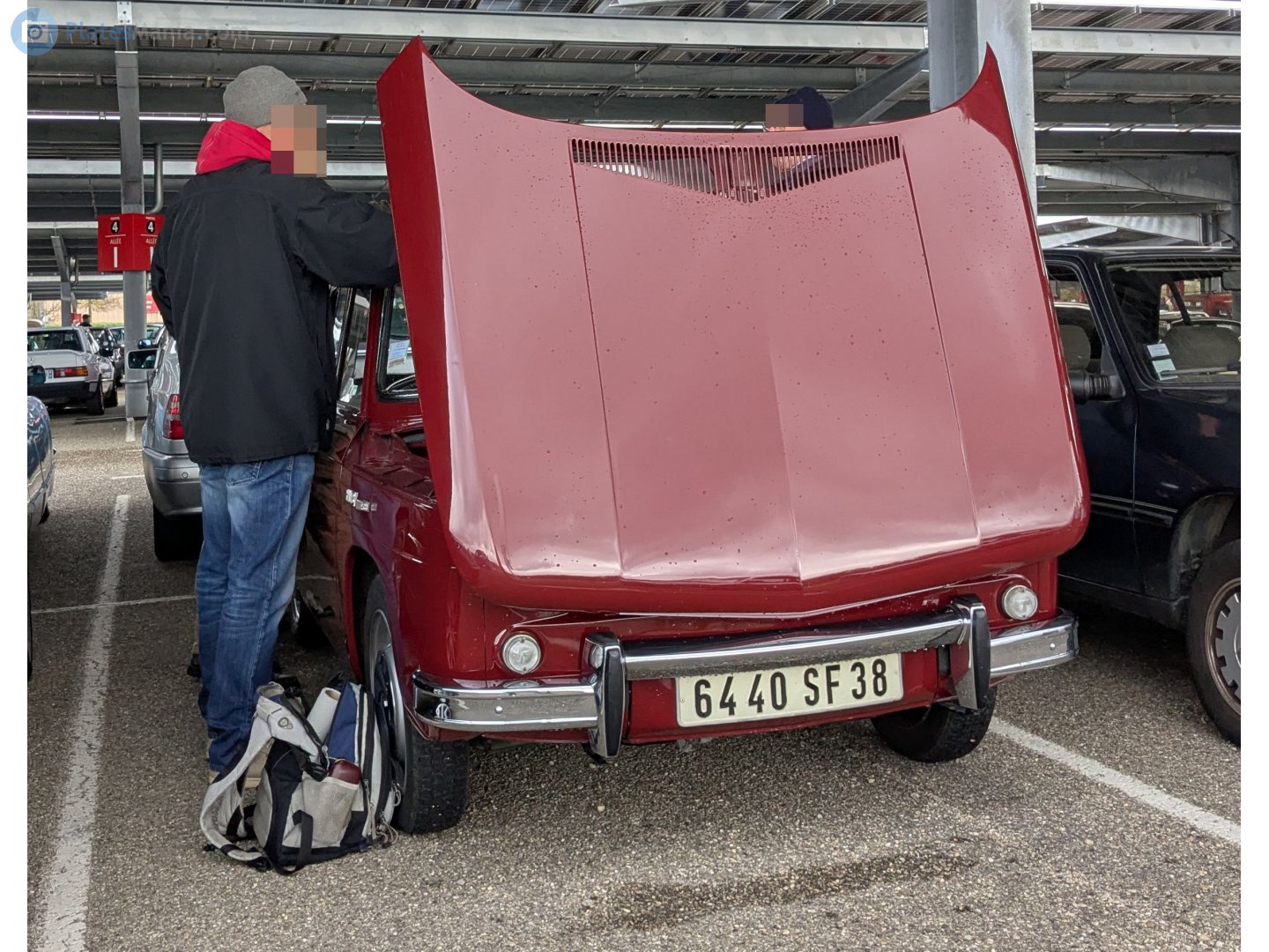 6440 SF 38, Renault 8 1st gen (113), 1962–1973 (–1976 for ES-market)