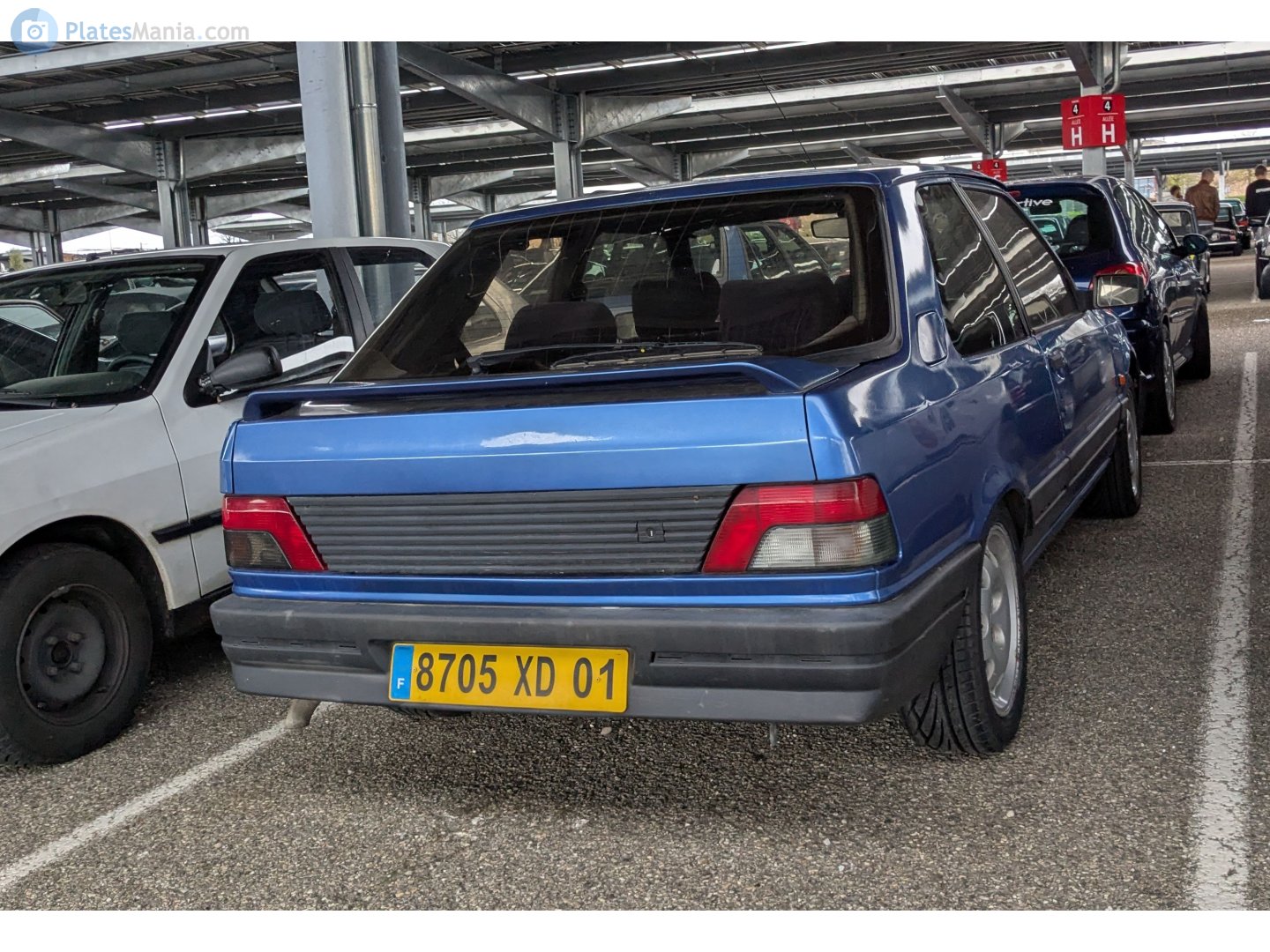 8705 XD 01, Peugeot 309 1st gen 3-door Hatch (10A/C), 1985–1993