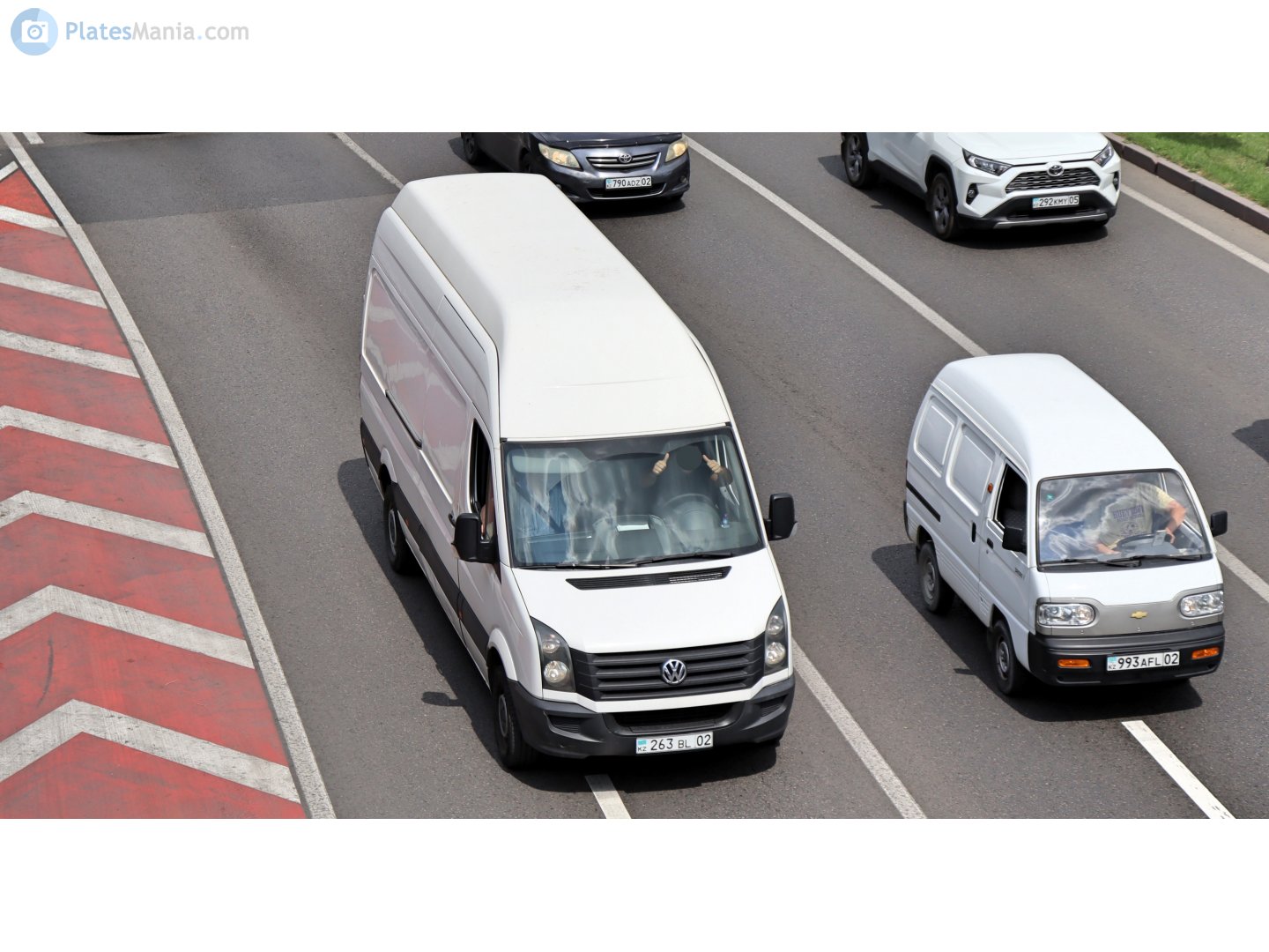 263 BL 02, Volkswagen Crafter 1st gen Van (2E/2F), 2006–2016