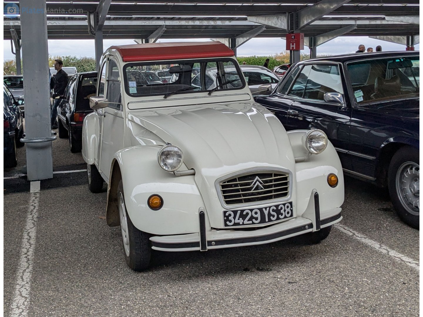 3429 YS 38, Citroёn 2CV 1st gen Sedan, 1949–1990