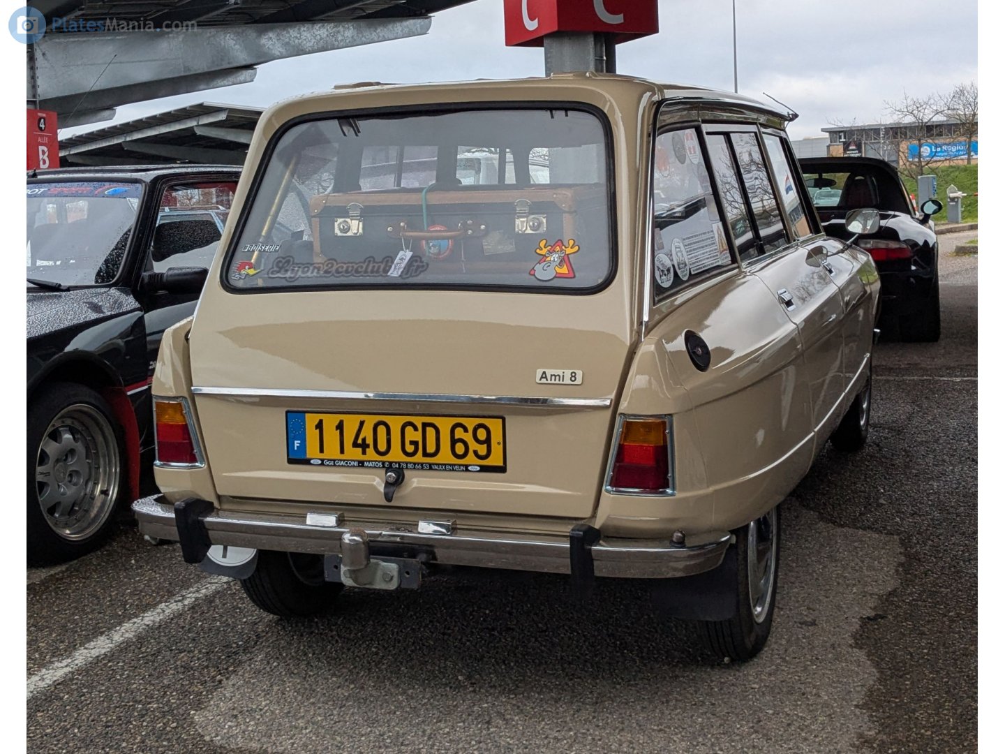 1140 GD 69, Citroёn Ami 1st gen 8/10/Super Break Wagon, facelift, 1969–1978