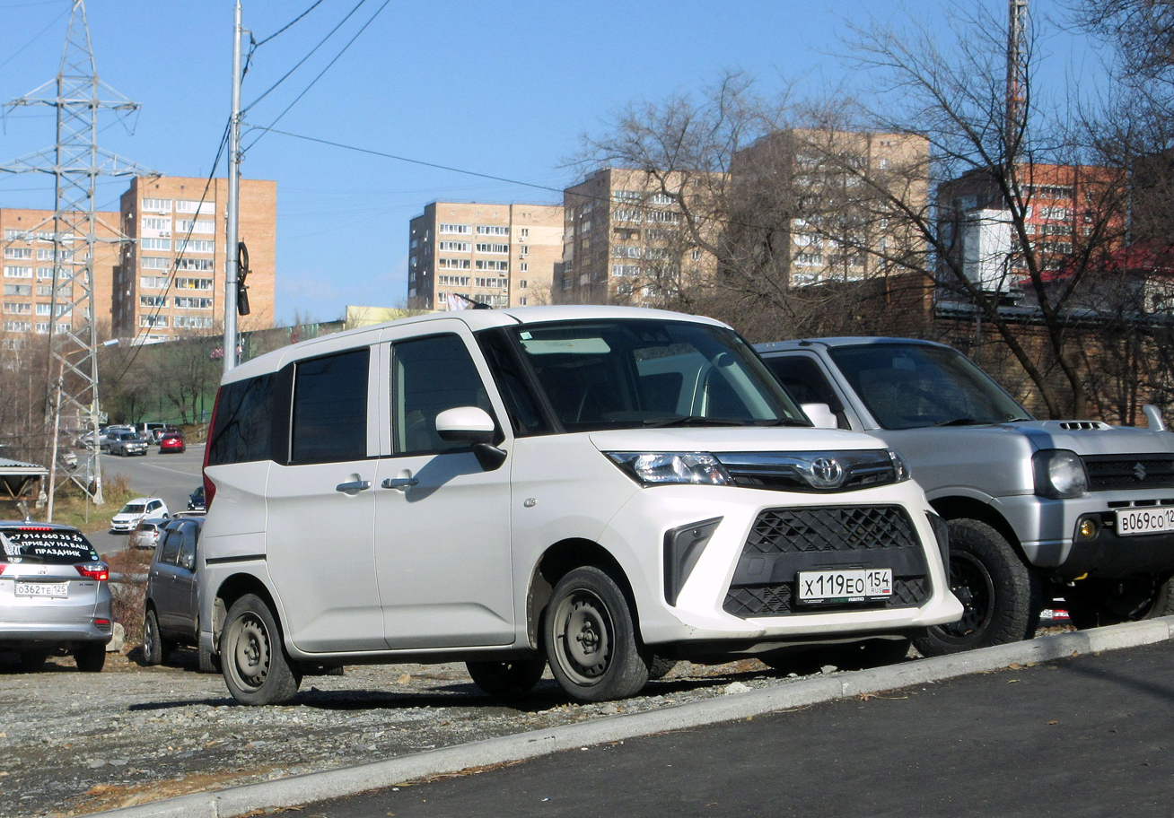 х 119 ео 154, Toyota Roomy 1st gen (M900; JP-market), 2016–