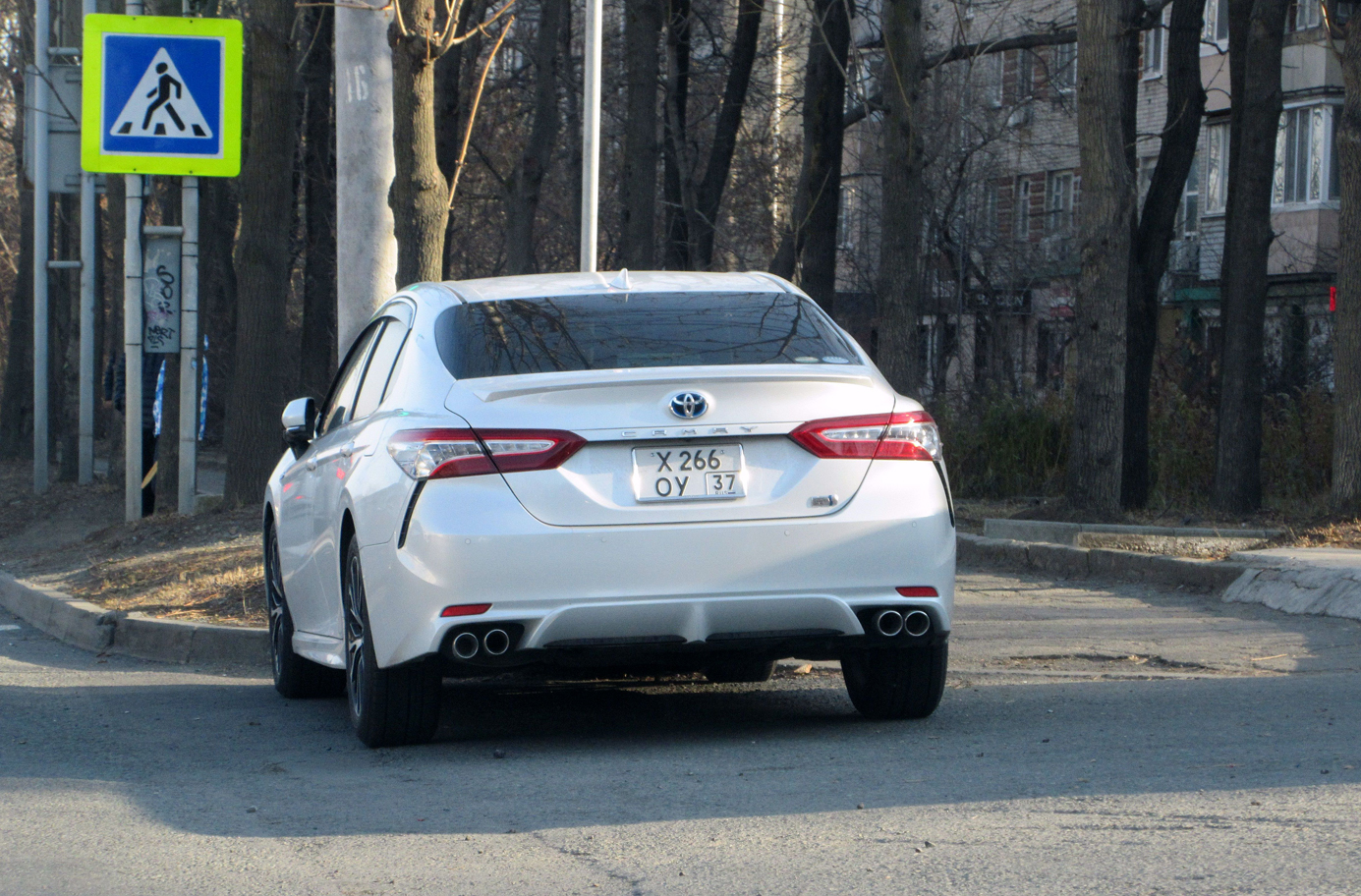 х 266 оу 37, Toyota Camry 8th gen (XV70), 2017–