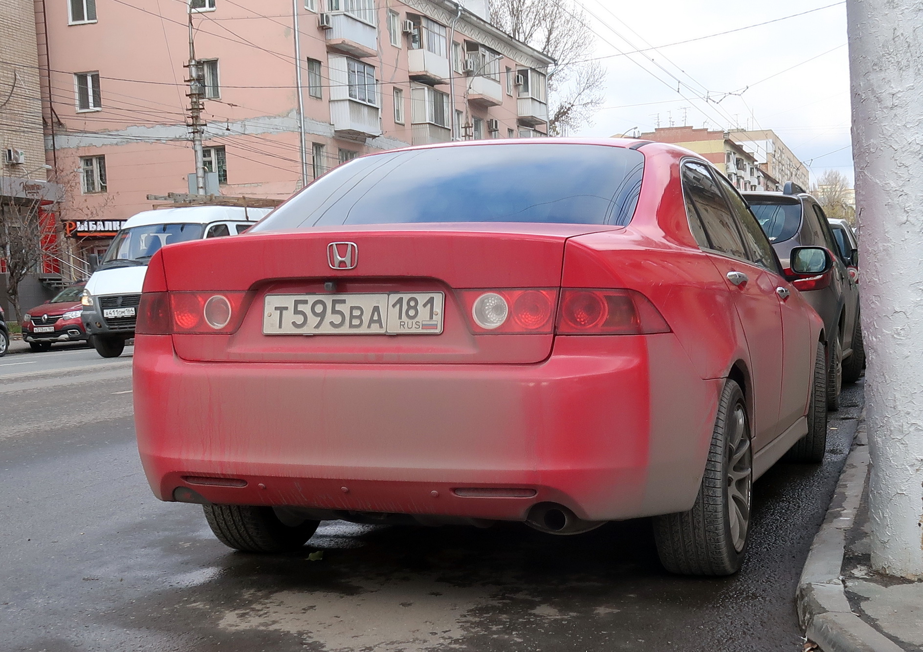 т 595 ва 181, Honda Accord 7th gen (Euro) Sedan (CL), 2002–2008