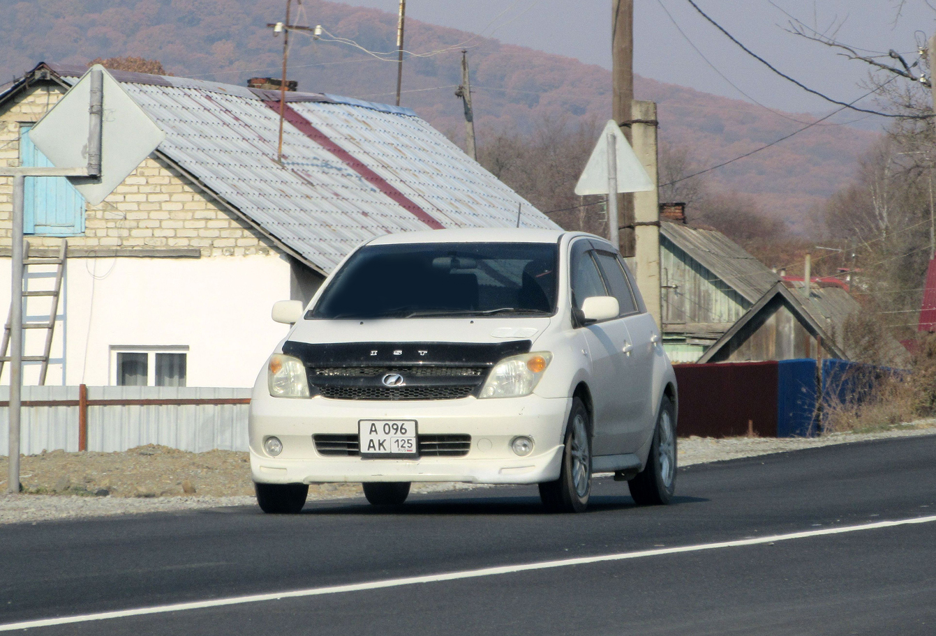 а 096 ак 125, Toyota Ist 1st gen (XP60), 2002–2007