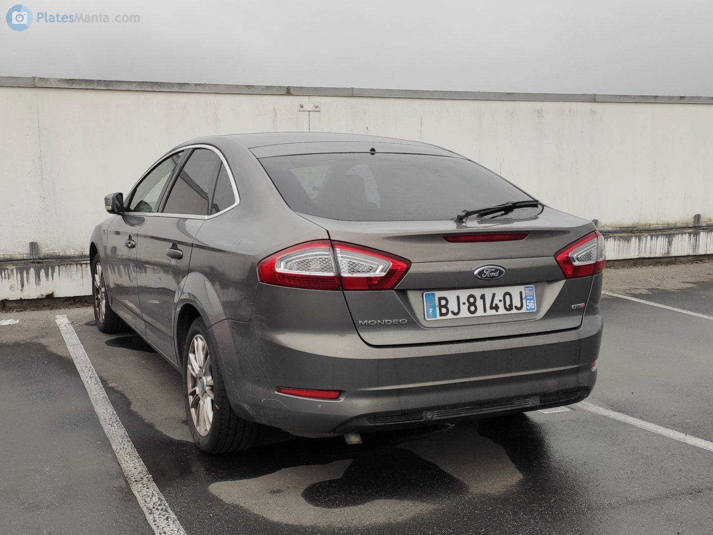 BJ-814-QJ, Ford Mondeo 3rd gen Sedan/Liftback (Mk4; CD345), facelift, 2010–2014