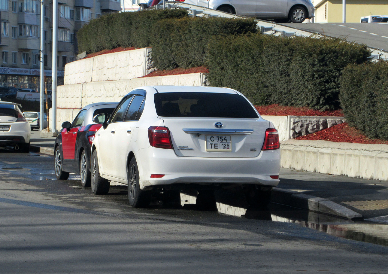 с 754 те 125, Toyota Corolla Axio 2nd gen (E160), facelift, 2015–