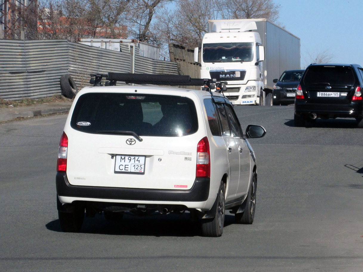 м 914 се 125, Toyota Probox 1st gen (XP160), facelift, 2014–