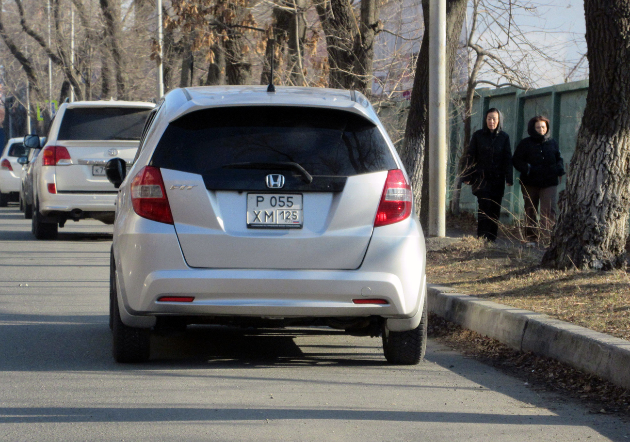 р 055 хм 125, Honda Fit 2nd gen Hatch (GE), 2007–2014