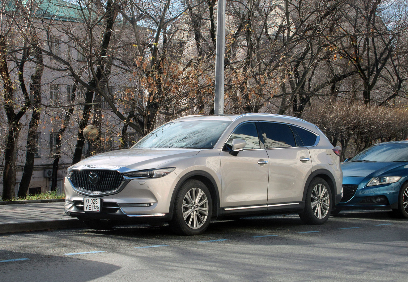 о 025 уе 125, Mazda CX-8 1st gen (KG; Pacific-market), 2017–2022 (–2023 for JP-market)