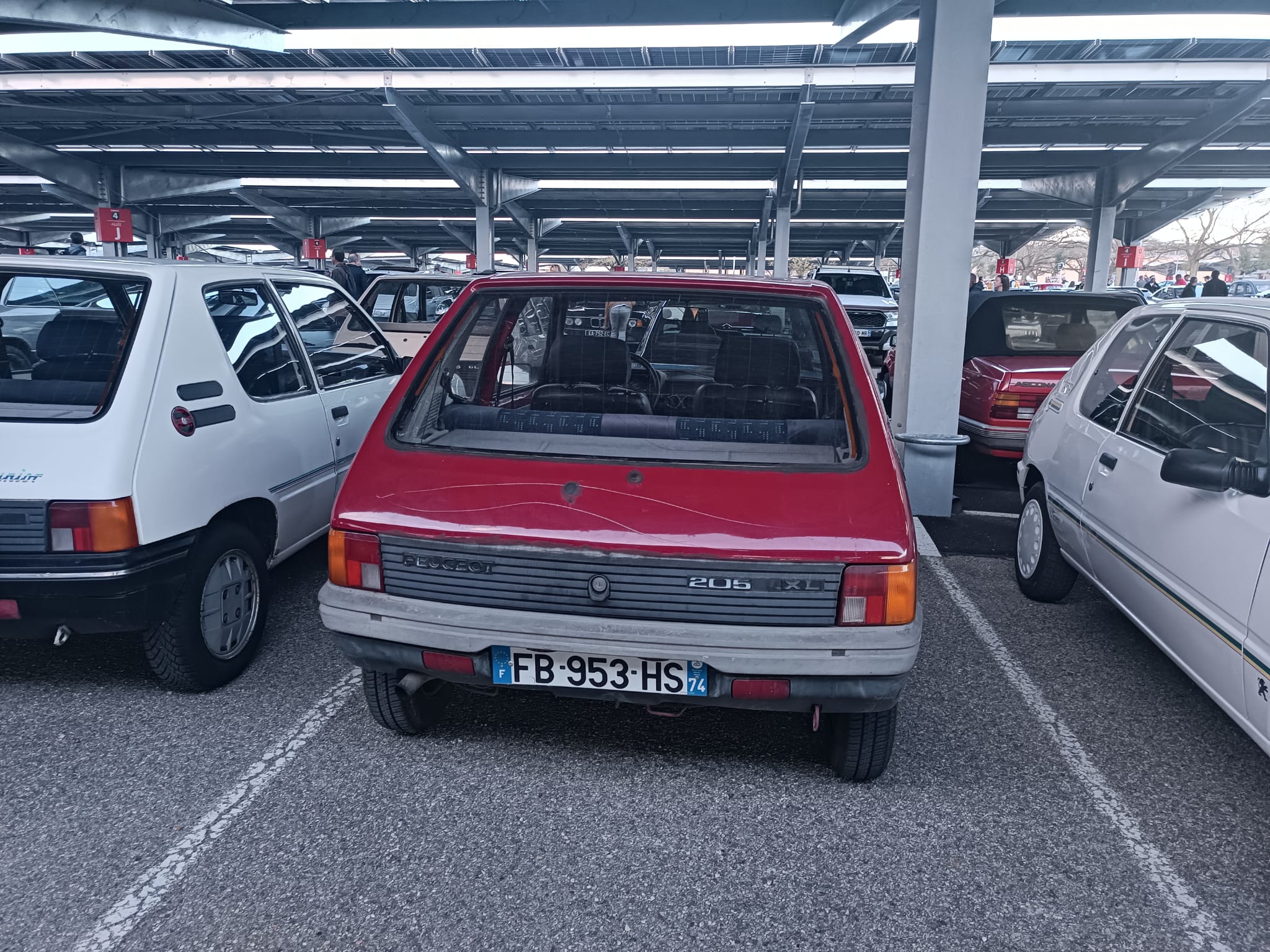 FB-953-HS, Peugeot 205 1st gen 3-door Hatch (20A/C), 1983–1998