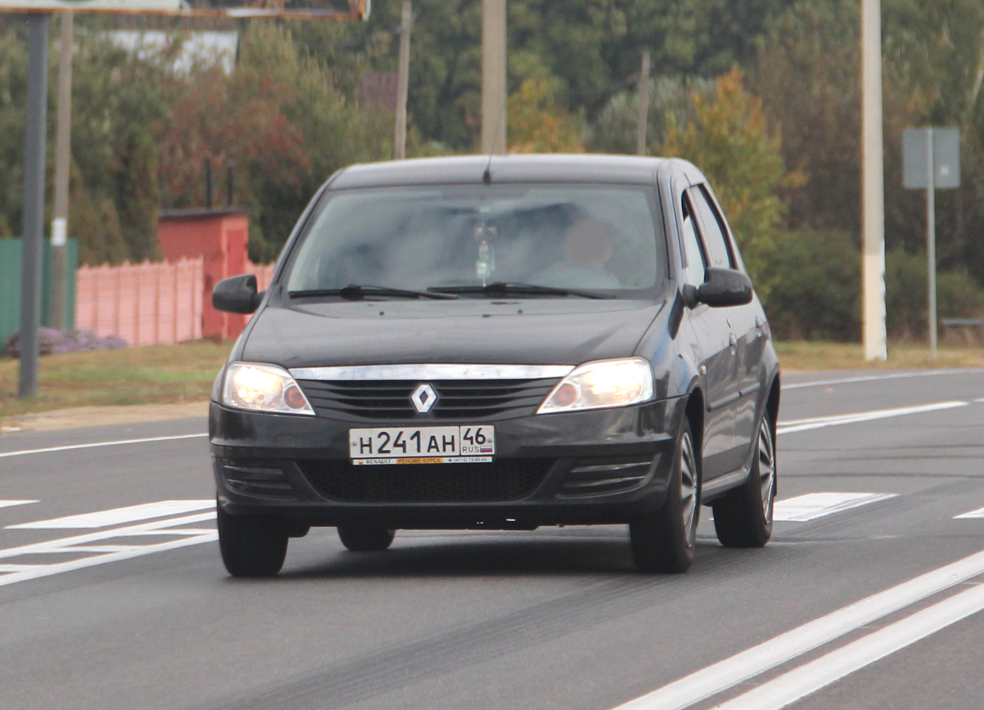н 241 ан 46, Renault Logan 1st gen Sedan (LS0*/LS1*), facelift, 2009–2016