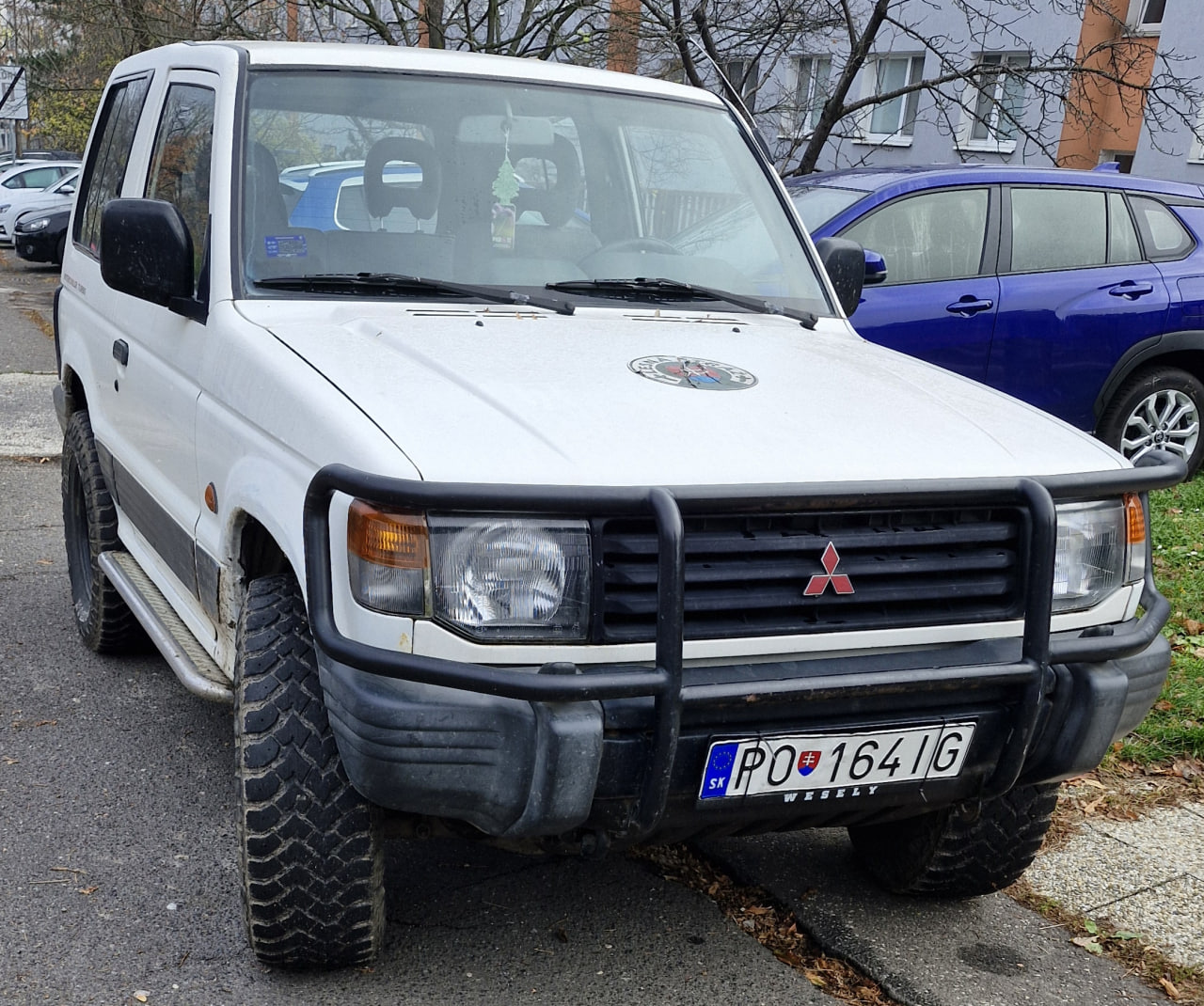 PO-164IG, Mitsubishi Pajero 2nd gen 3-door SUV (V20/NH/NJ/NK/NL), 1991–1999