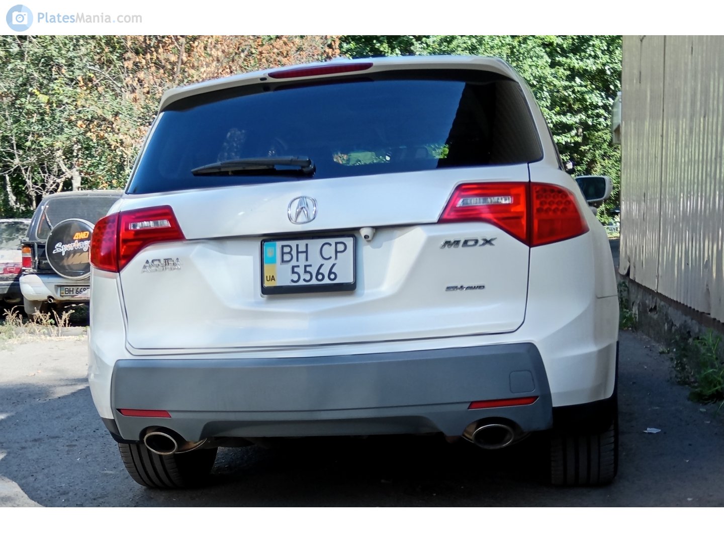 BH 5566 CP, Acura MDX 2nd gen (YD2), 2006–2013