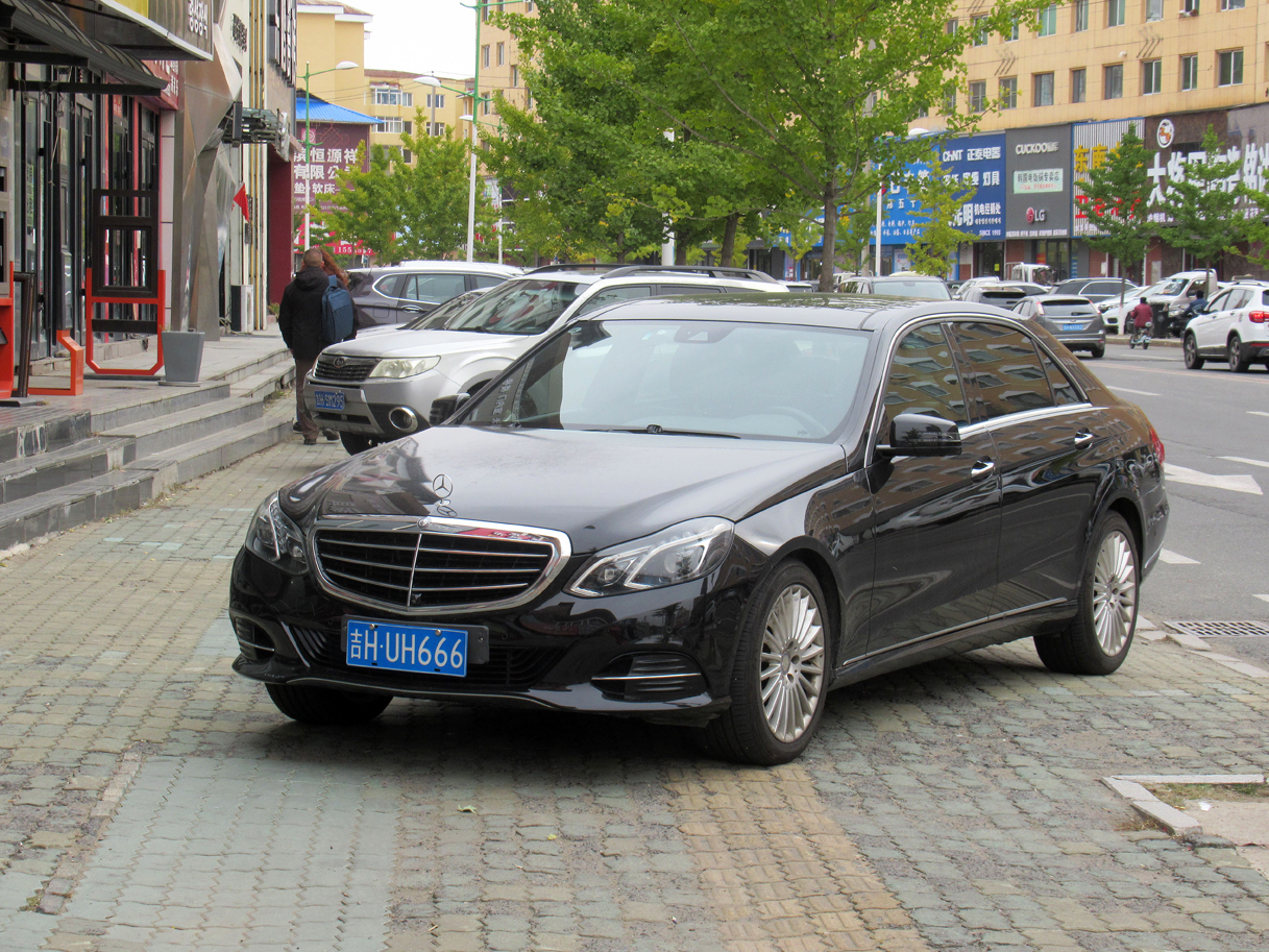 吉H·UH666, Mercedes-Benz E-Klasse 4th gen Sedan (W212), facelift, 2013­–2016