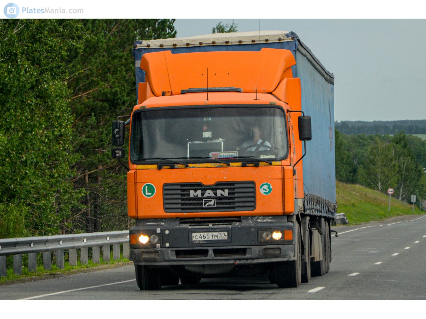 с 465 тм 59, MAN F2000 