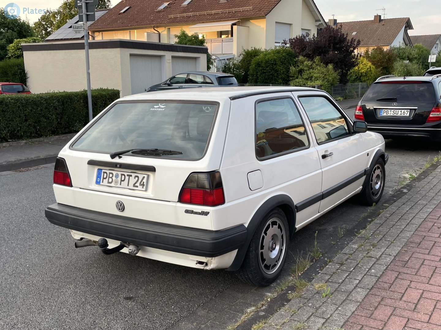PB PT 24, Volkswagen Golf 2nd gen 3-door Hatch (19/1G), 1983–1992