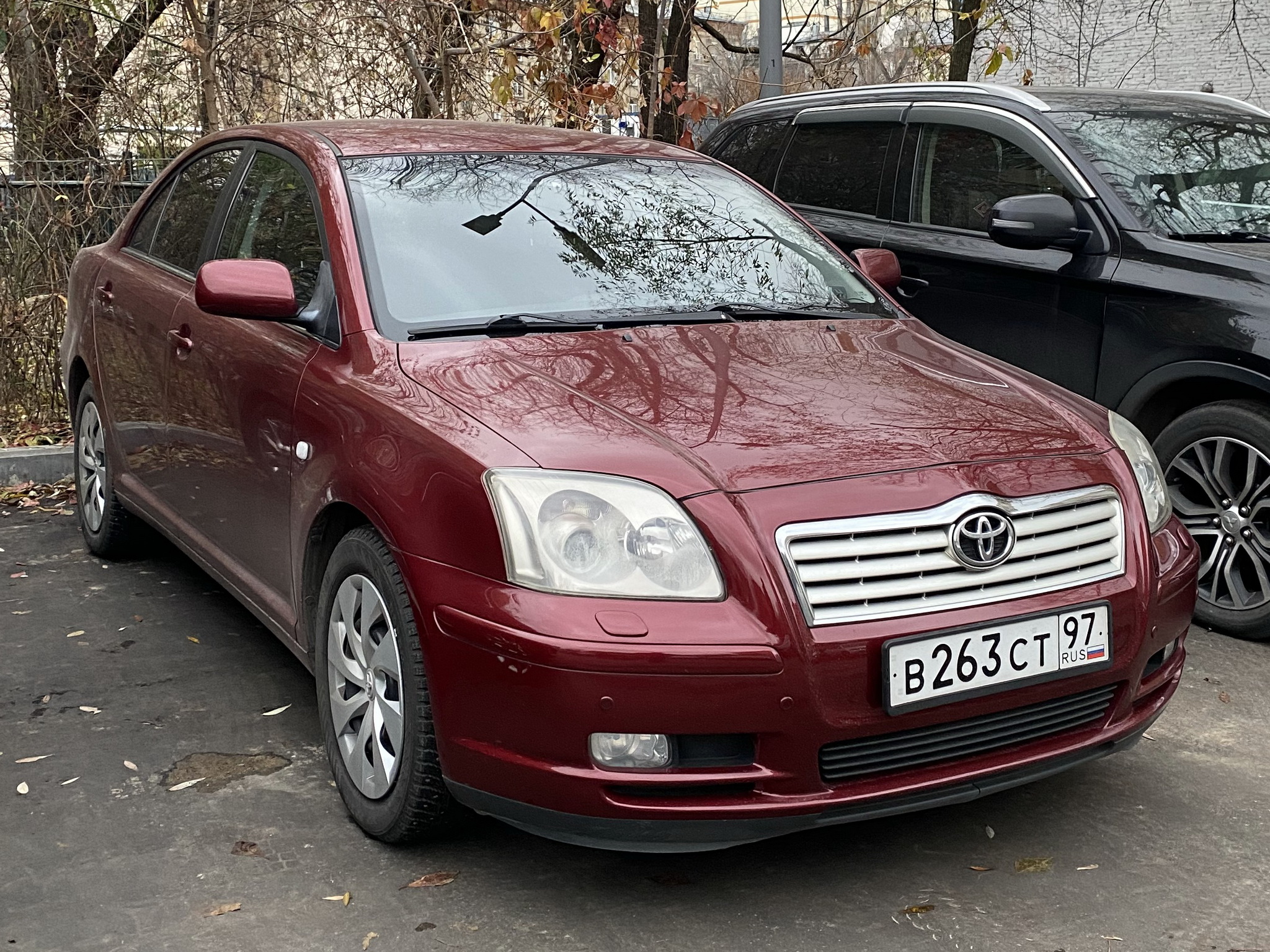 в 263 ст 97, Toyota Avensis 2nd gen Sedan/Liftback (T250), 2003–2009