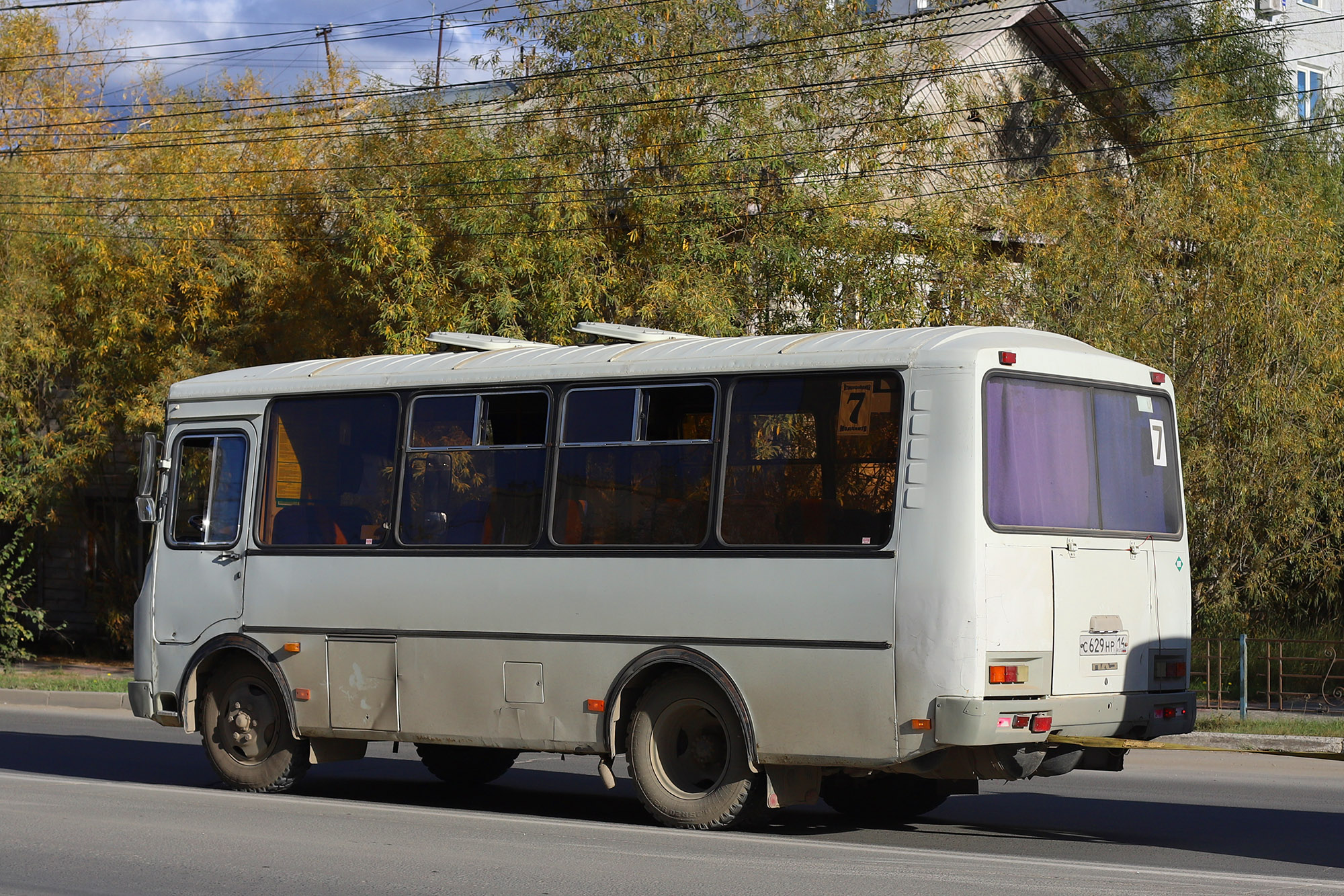 с 629 нр 14, PAZ 3205 32054, 2001–2016