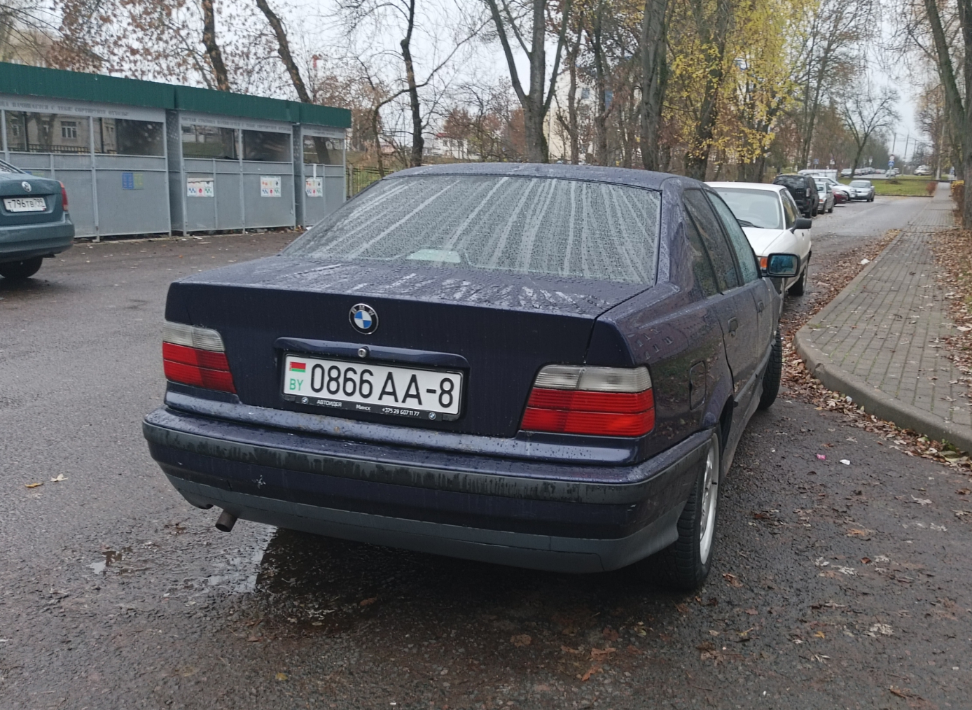 0866 AA-8, BMW 3 Series 3rd gen Sedan (E36), 1990–1998