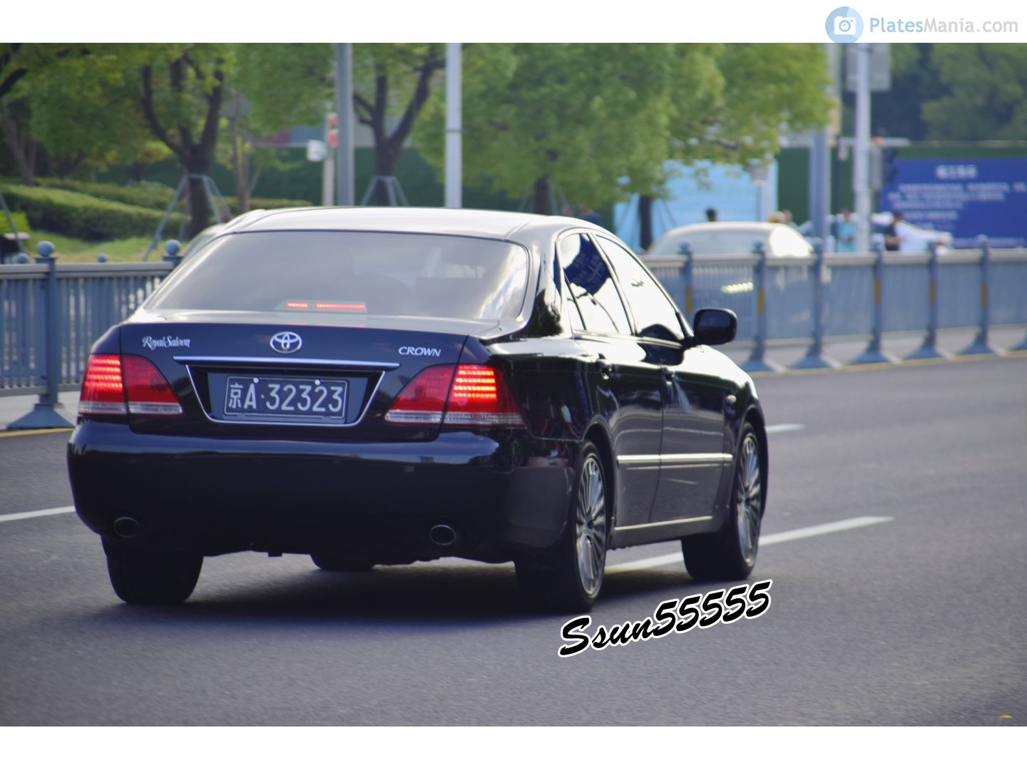 京A·32323, Toyota Crown 12th gen (S180), 2003–2008  (­–2009 for CN-market)