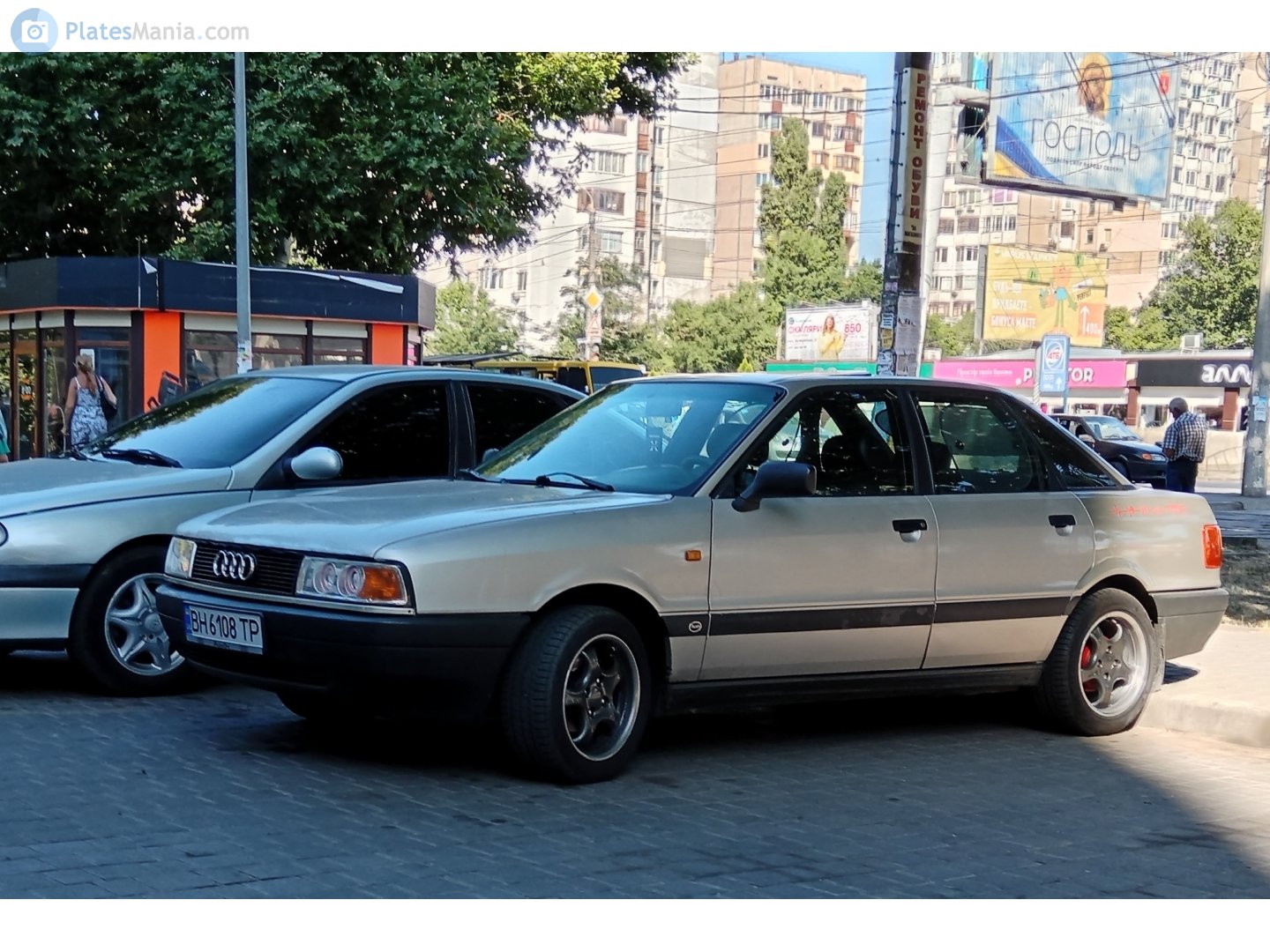 BH 6108 TP, Audi 80 3rd gen (B3/89), 1986–1991