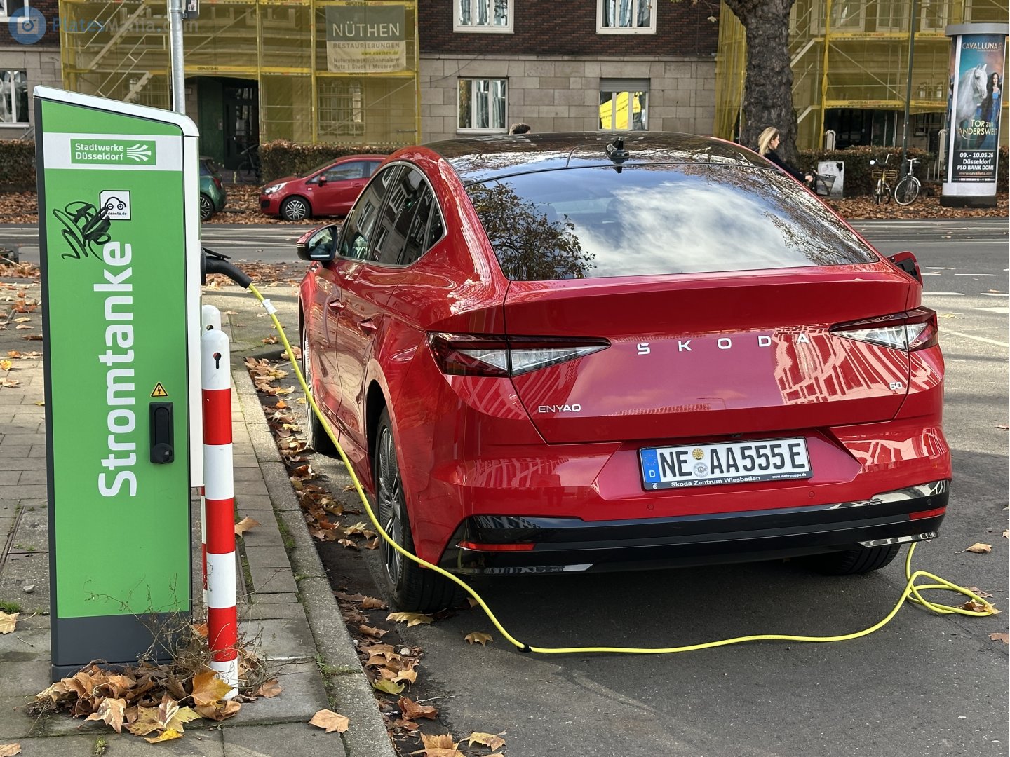 NE AA 555 E, Skoda Enyaq 1st gen iV Coupé (NY), 2022–