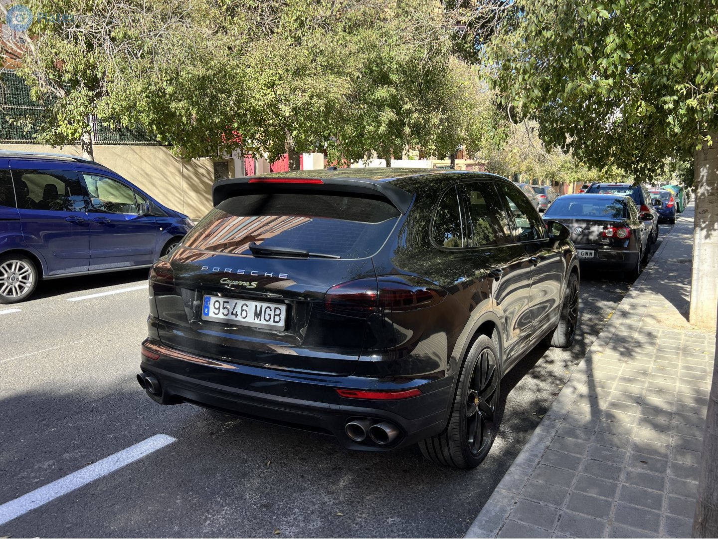 9546 MGB, Porsche Cayenne 2nd gen (958; 92A), facelift, 2014–2017