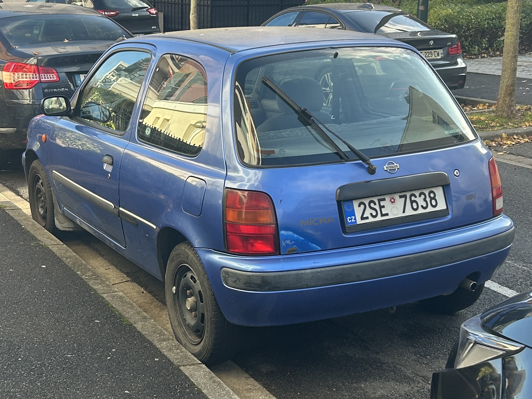 2SE 7638, Nissan Micra 2nd gen 3-door Hatch (K11), 1992–2003