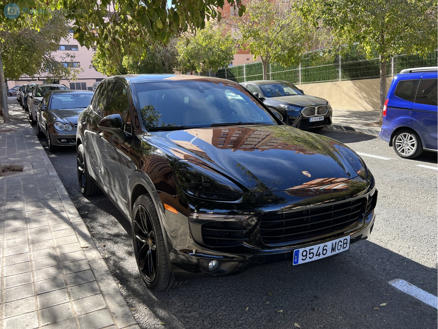 9546 MGB, Porsche Cayenne 2nd gen (958; 92A), facelift, 2014–2017