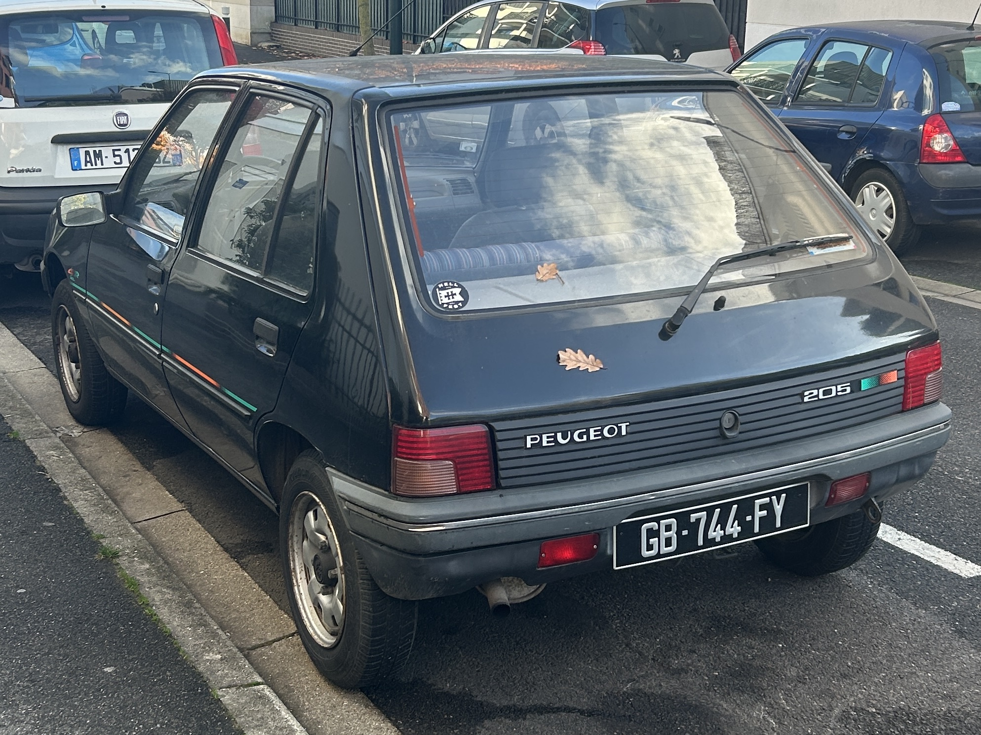 GB-744-FY, Peugeot 205 1st gen 5-door Hatch (20A/C), 1983–1998