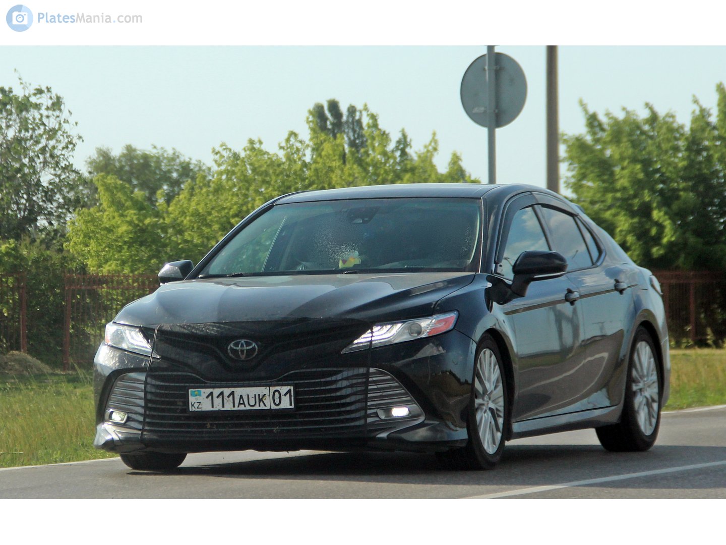 111 AUK 01, Toyota Camry 8th gen (XV70), 2017–