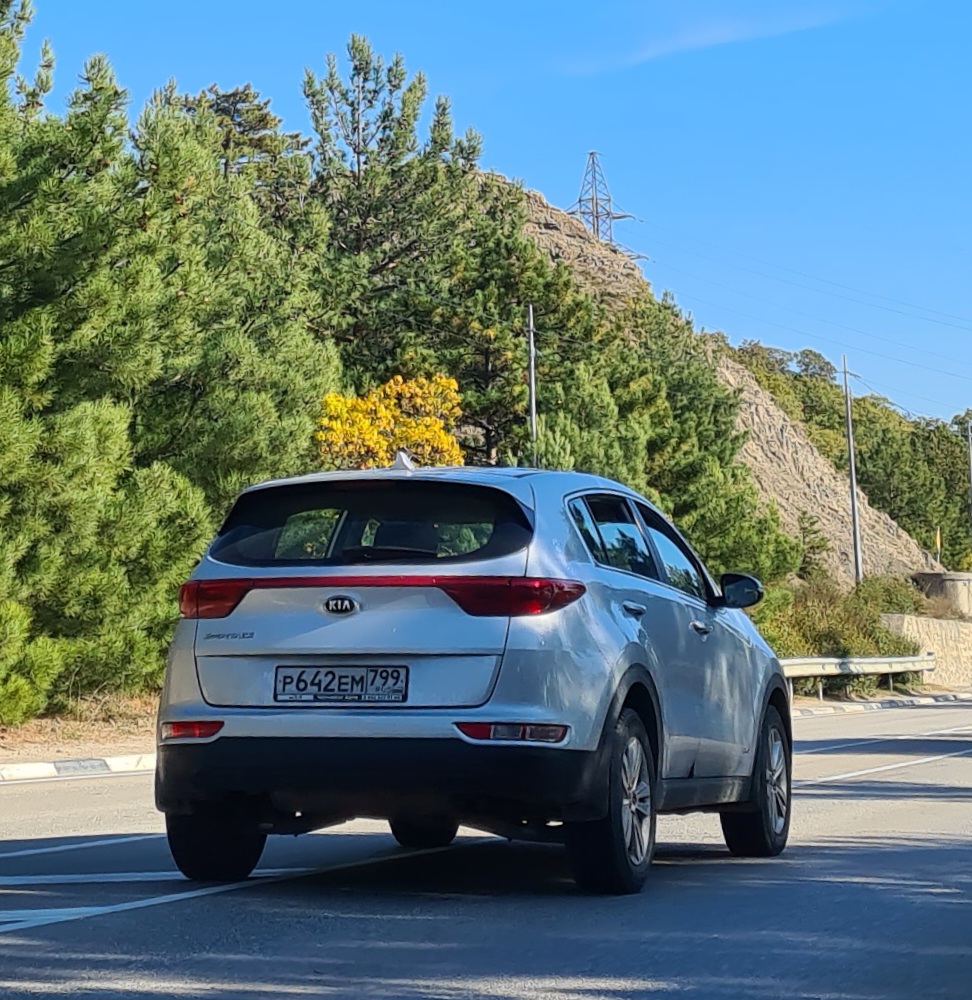 р 642 ем 799, Kia Sportage 4th gen (QL), 2015–2018 (–2019 for NA-market)