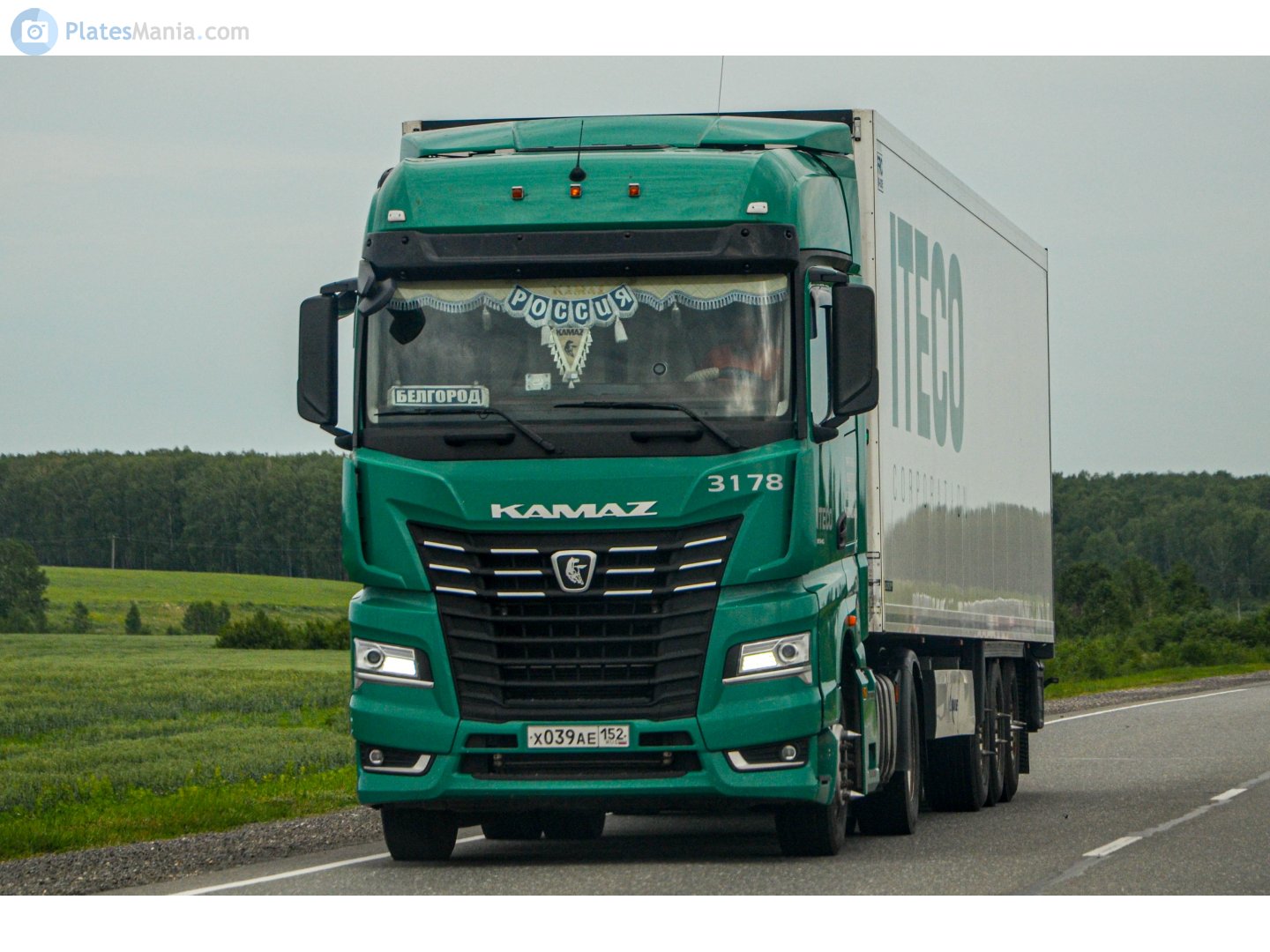 х 039 ае 152, KamAZ 5490 54901, 2017–