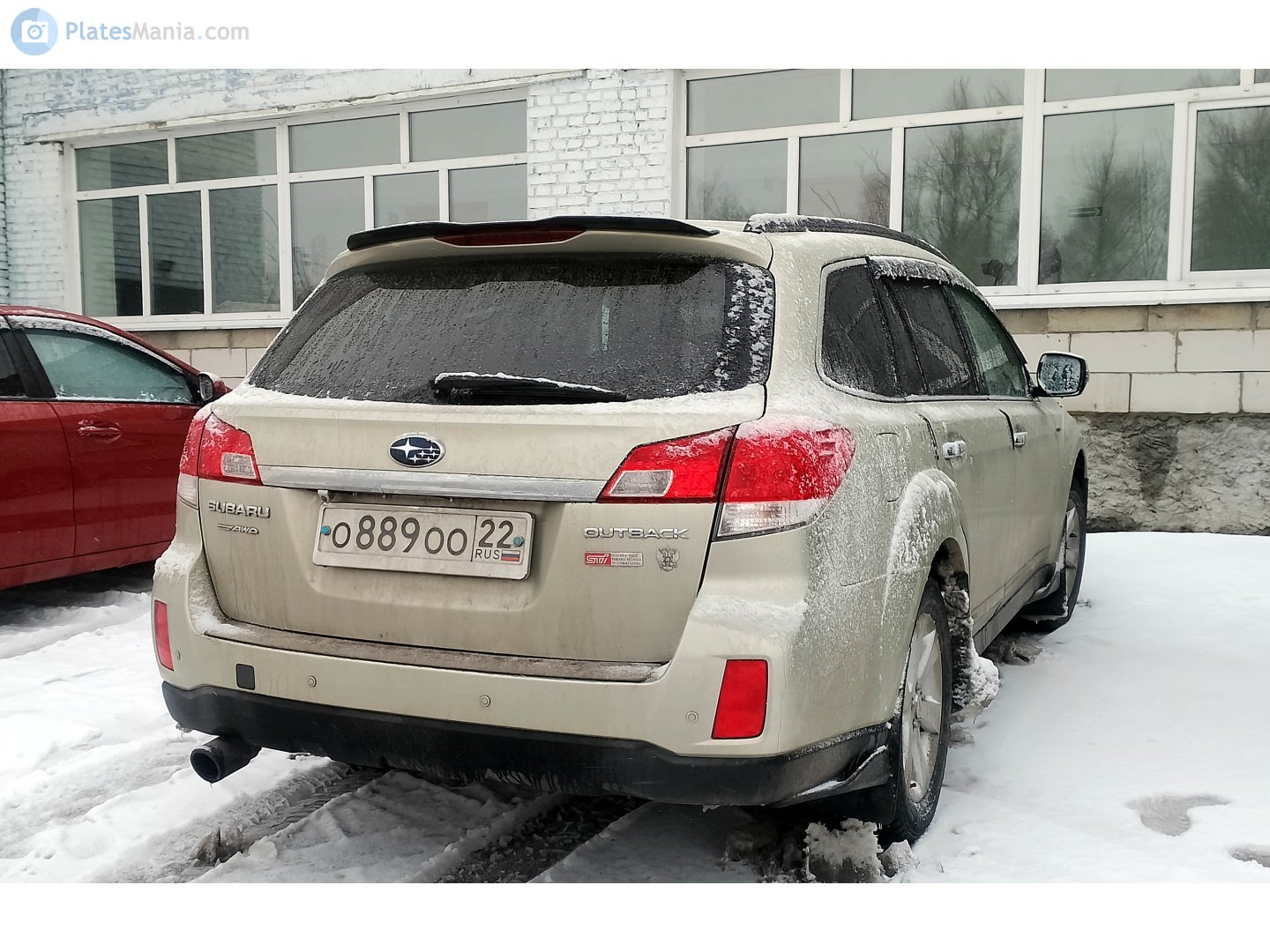 о 889 оо 22, Subaru Outback 4th gen (BR), 2009–2014