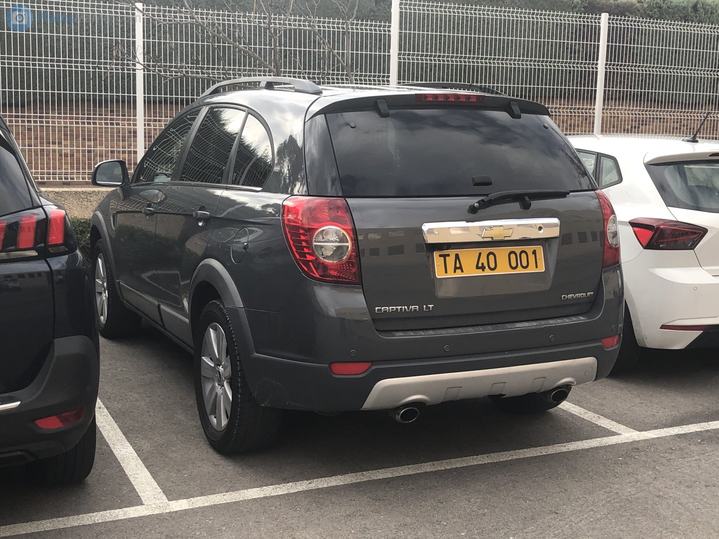 TA 40 001, Chevrolet Captiva 1st gen (C100), 2006–2011