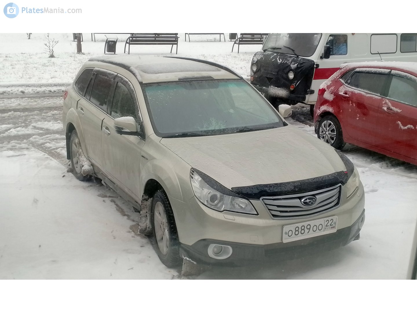 о 889 оо 22, Subaru Outback 4th gen (BR), 2009–2014